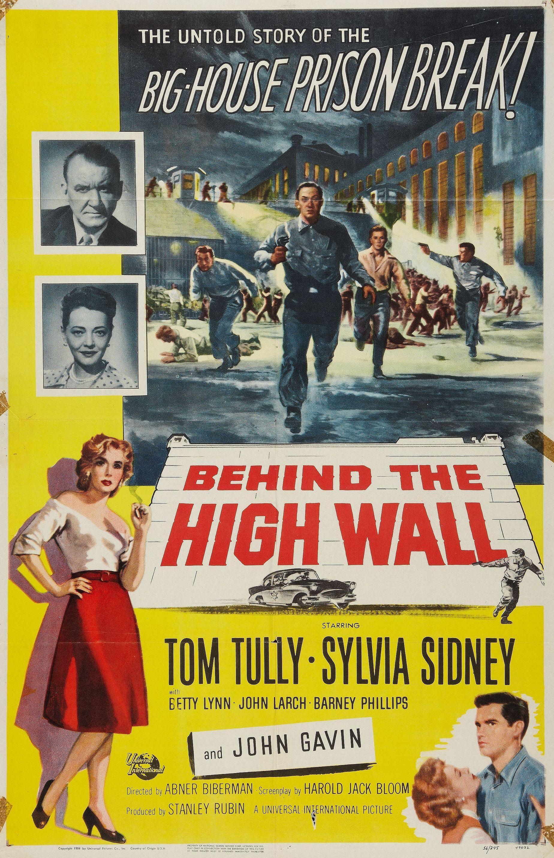 Постер фильма Behind the High Wall