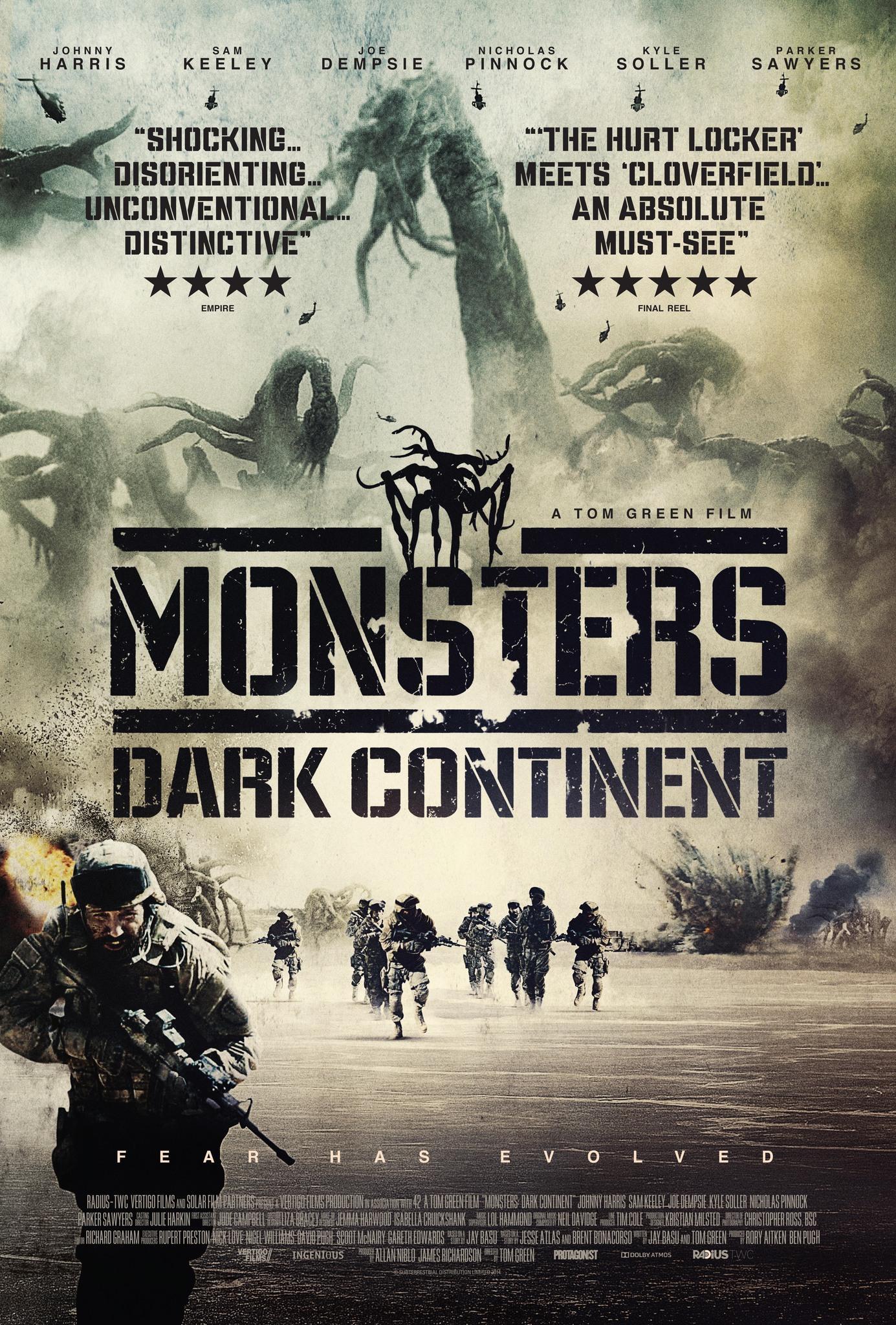 Постер фильма Монстры 2: Темный континент | Monsters: Dark Continent