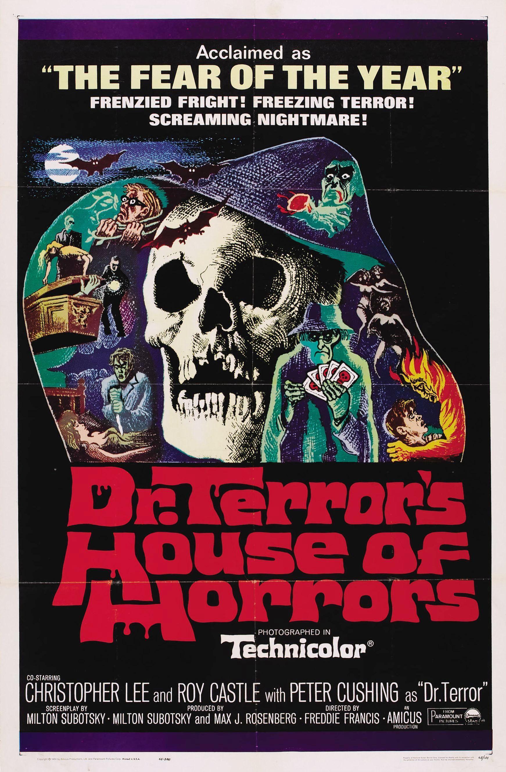 Постер фильма Дом ужасов доктора Террора | Dr. Terror's House of Horrors