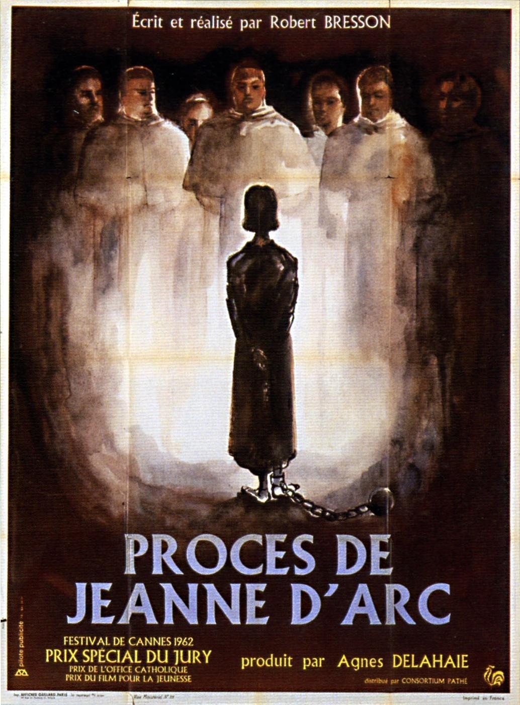 Постер фильма Процесс Жанны Д Арк | Procès de Jeanne d'Arc