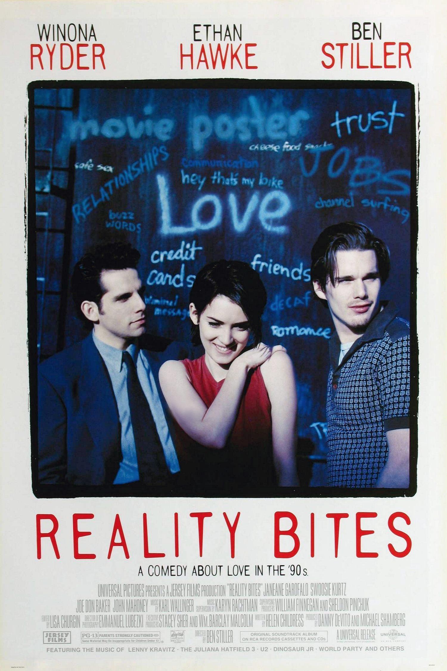 Постер фильма Реальность кусается | Reality Bites