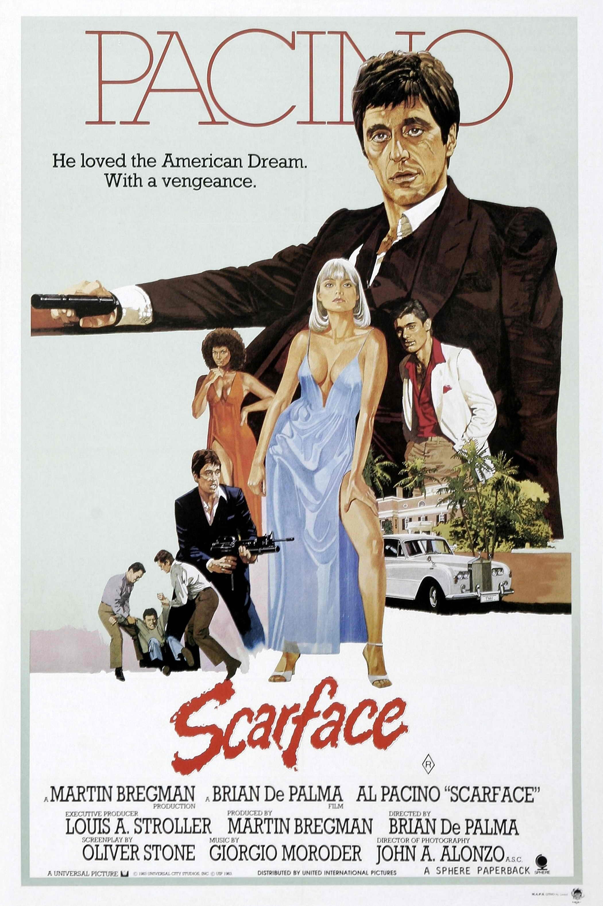Постер фильма Лицо со шрамом | Scarface