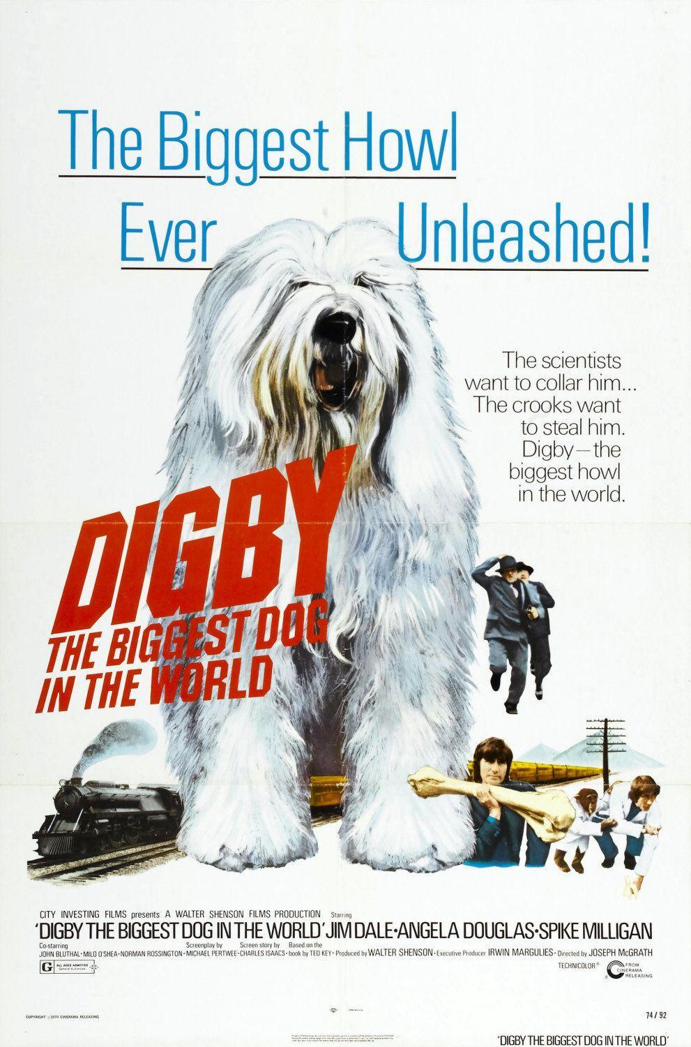 Постер фильма Дигби, самый большой пес на свете | Digby, the Biggest Dog in the World