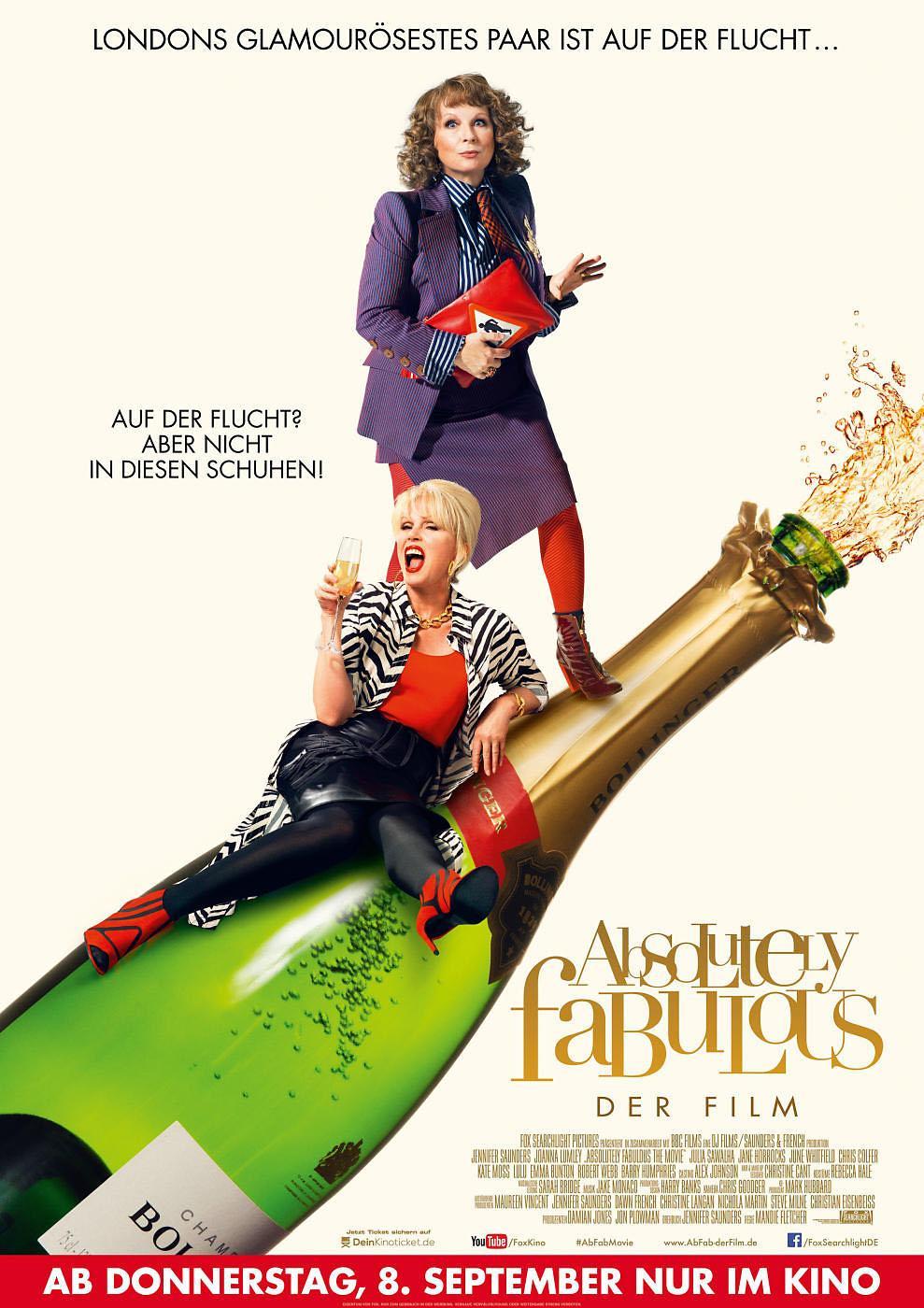 Постер фильма Просто потрясающе | Absolutely Fabulous: The Movie