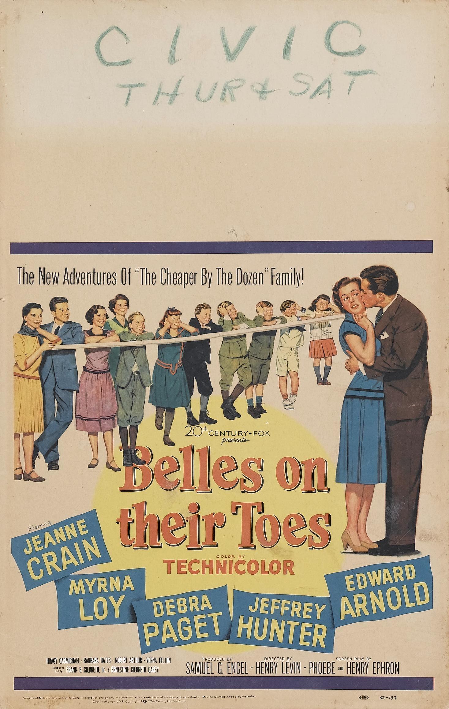 Постер фильма Belles on Their Toes