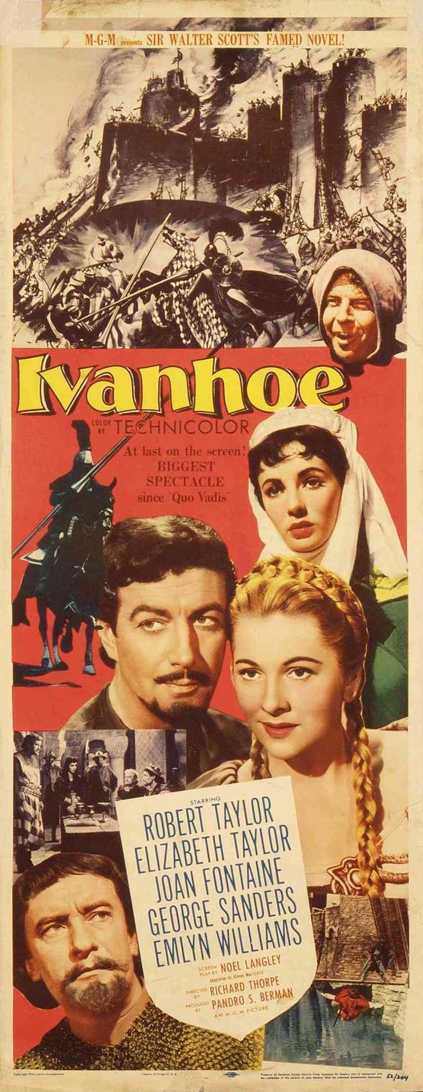 Постер фильма Айвенго | Ivanhoe