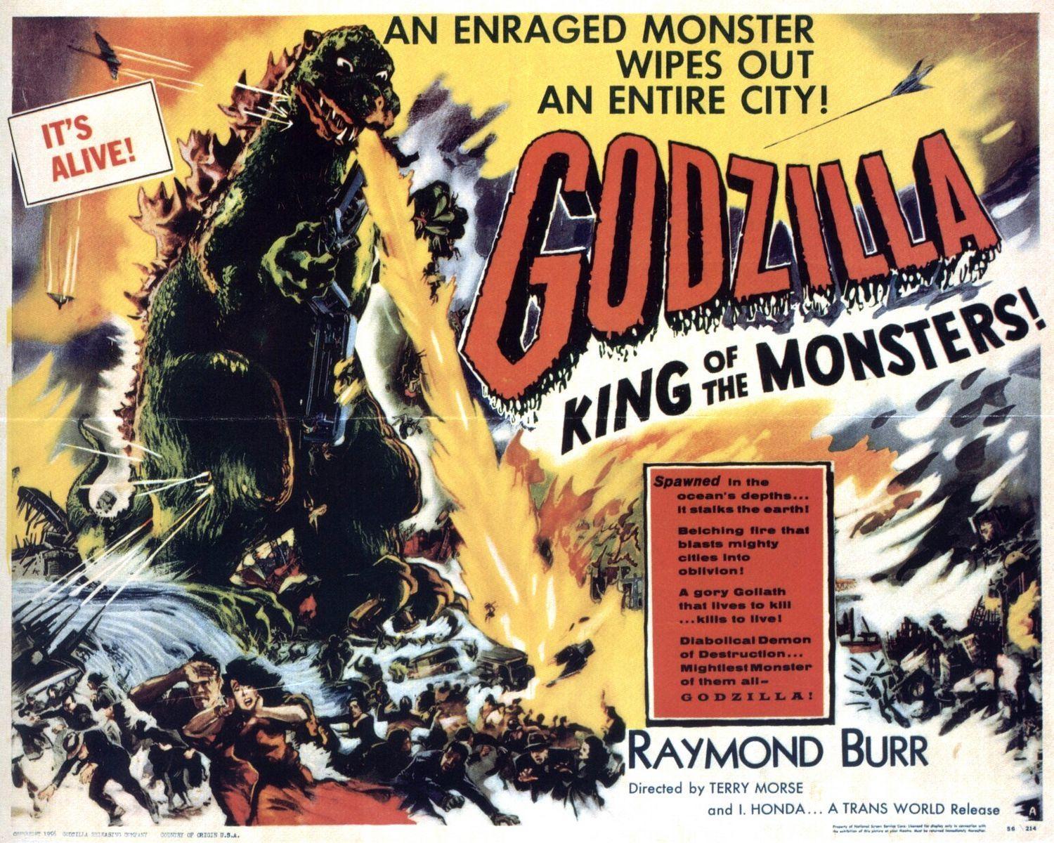 Постер фильма Годзилла: король монстров! | Godzilla, King of the Monsters!