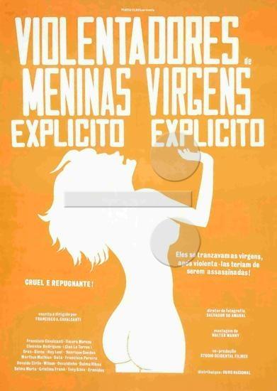 Постер фильма Os Violentadores de Meninas Virgens