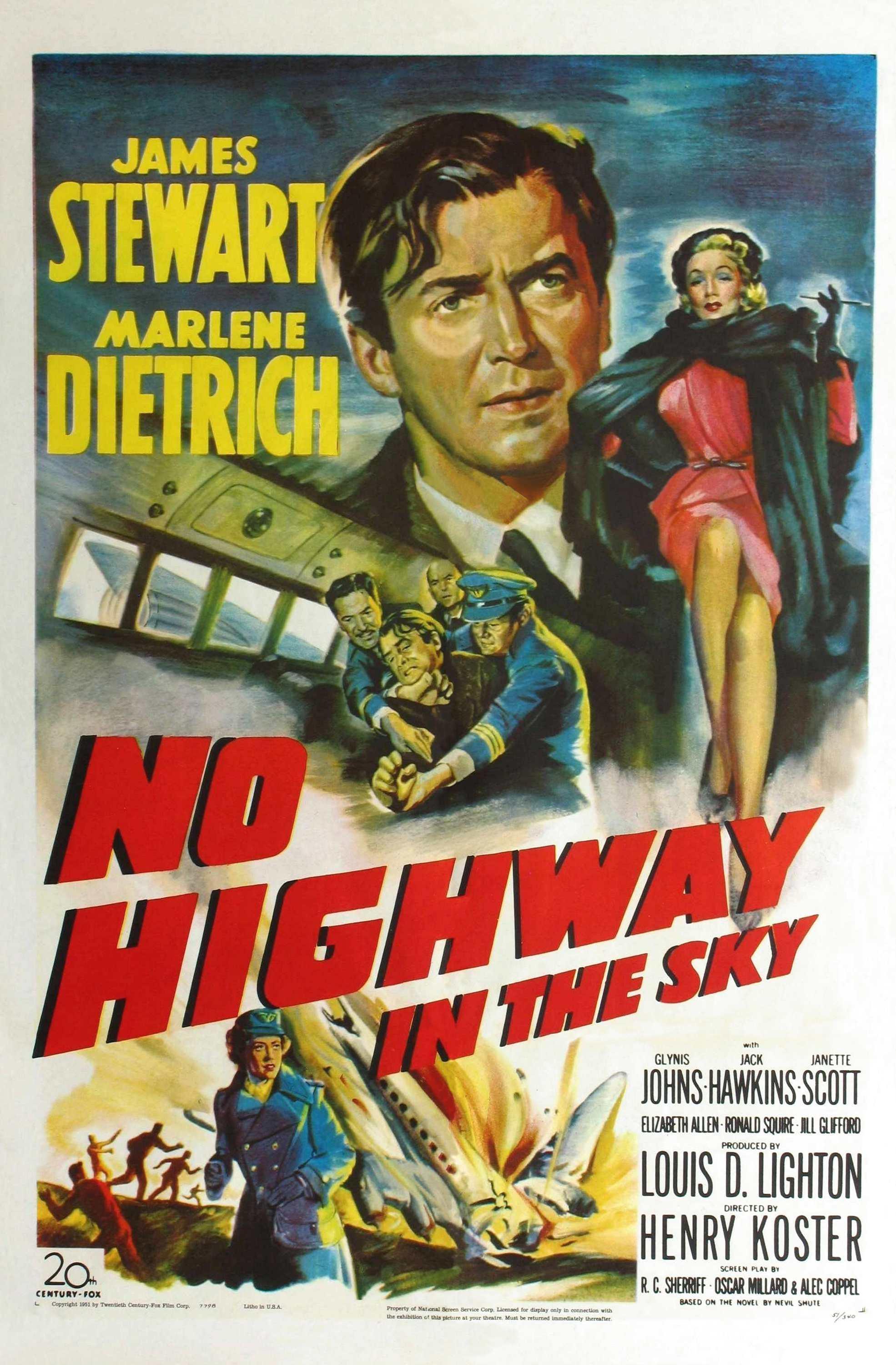 Постер фильма Нет пути | No Highway