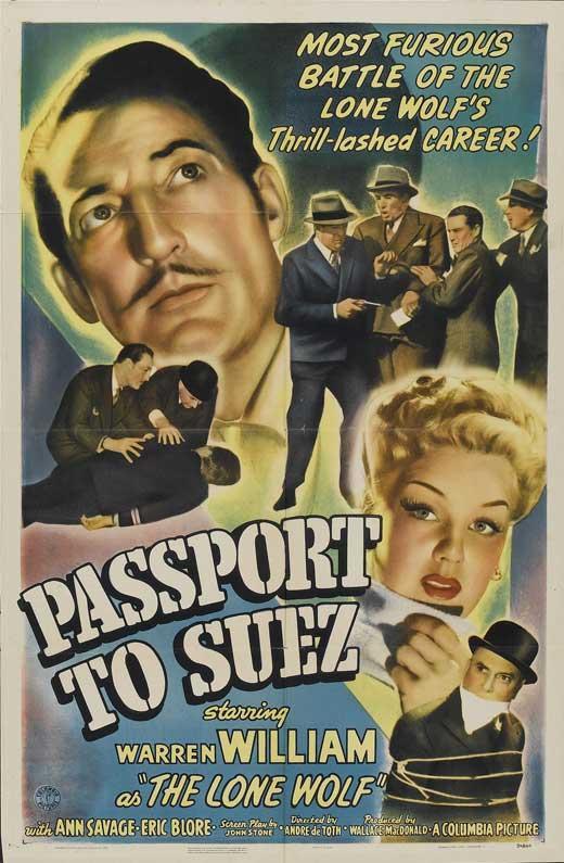 Постер фильма Passport to Suez