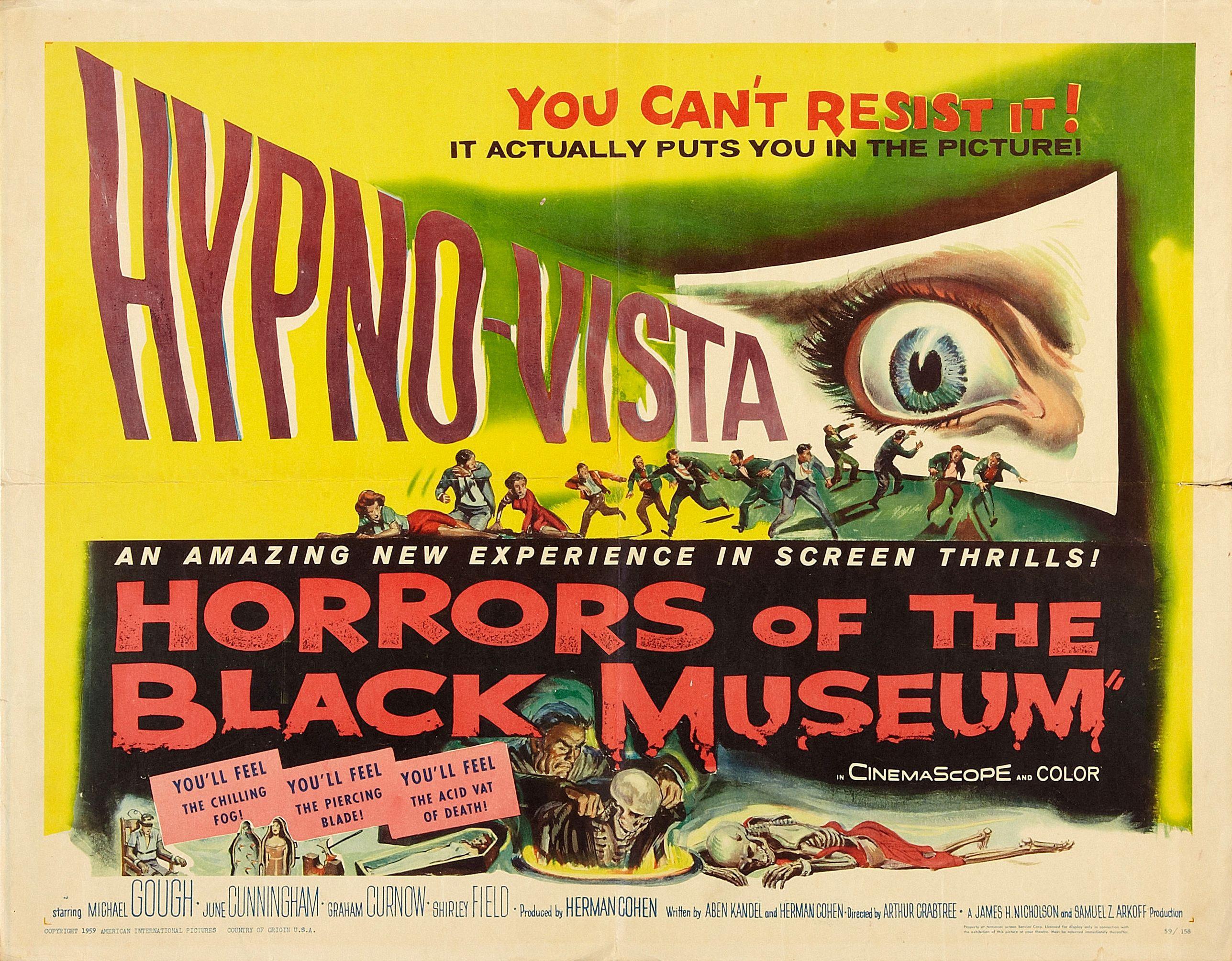 Постер фильма Horrors of the Black Museum