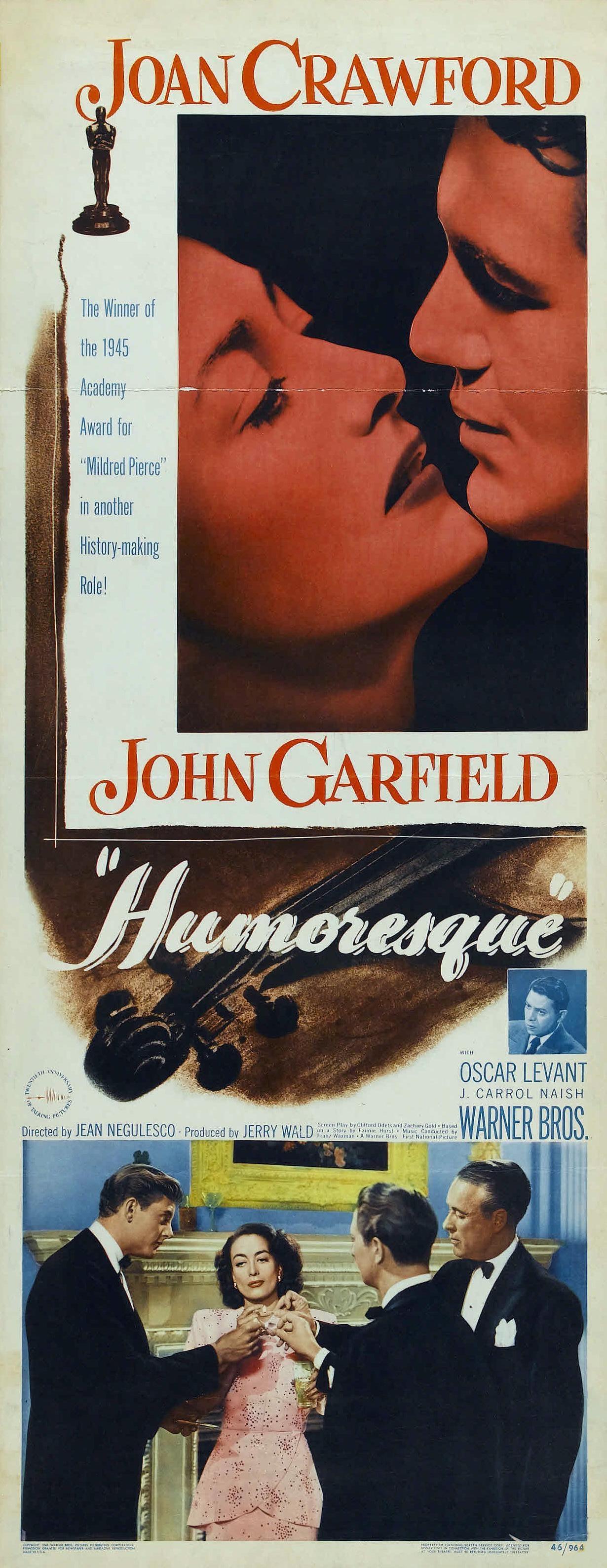 Постер фильма Юмореска | Humoresque
