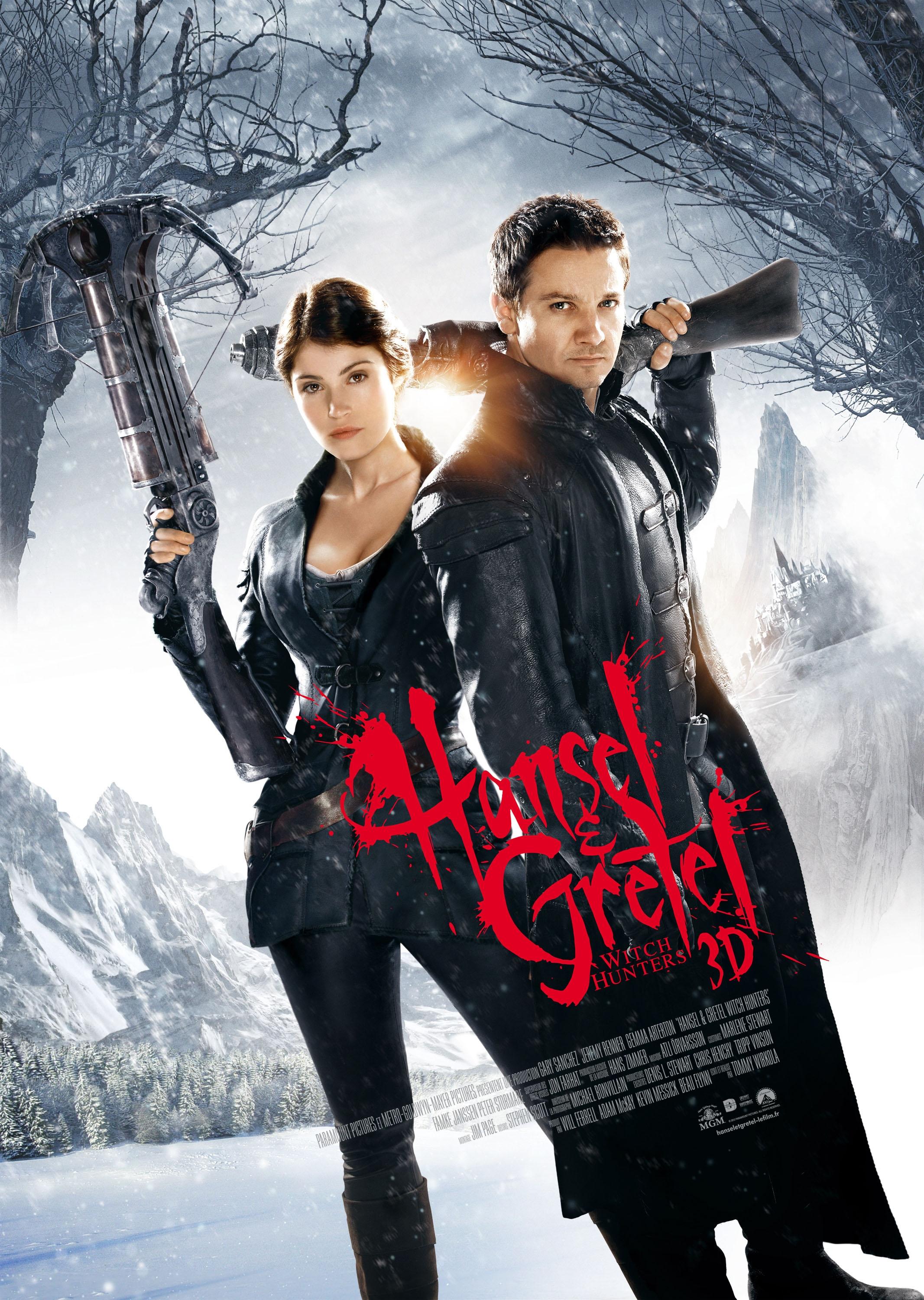 Постер фильма Охотники на ведьм 3D | Hansel and Gretel Witch Hunters