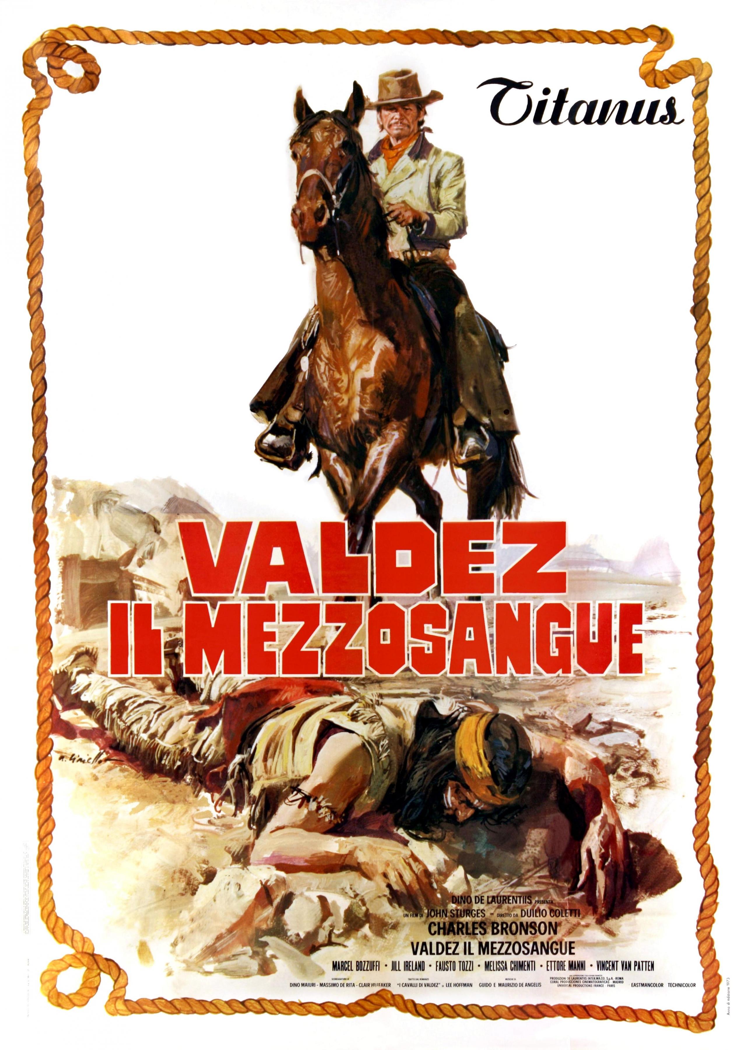Постер фильма Valdez, il mezzosangue