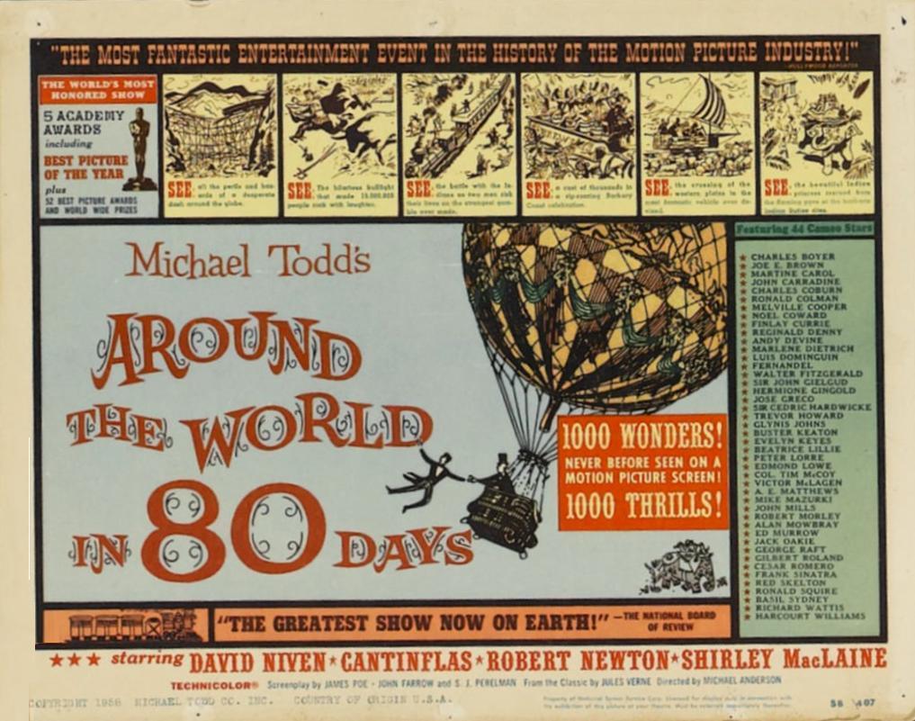 Постер фильма Вокруг Света за 80 дней | Around the World in Eighty Days