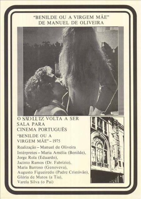 Постер фильма Бенилде, или святая Дева | Benilde ou a Virgem Mãe