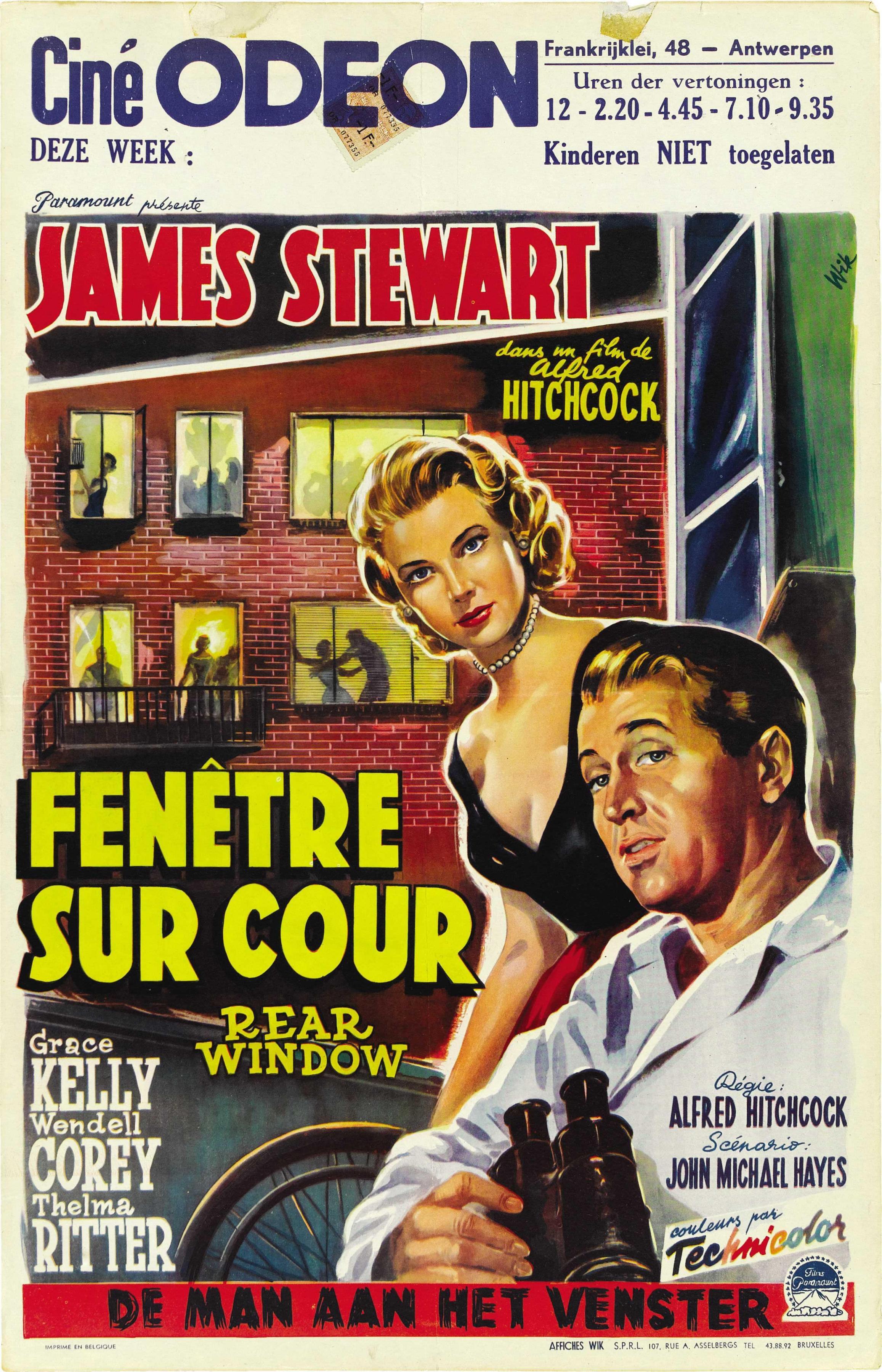 Постер фильма Окно во двор | Rear Window