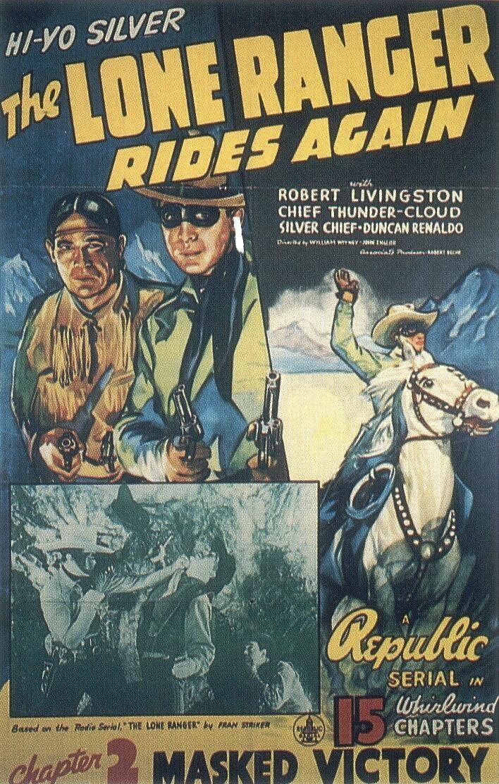 Постер фильма Lone Ranger Rides Again