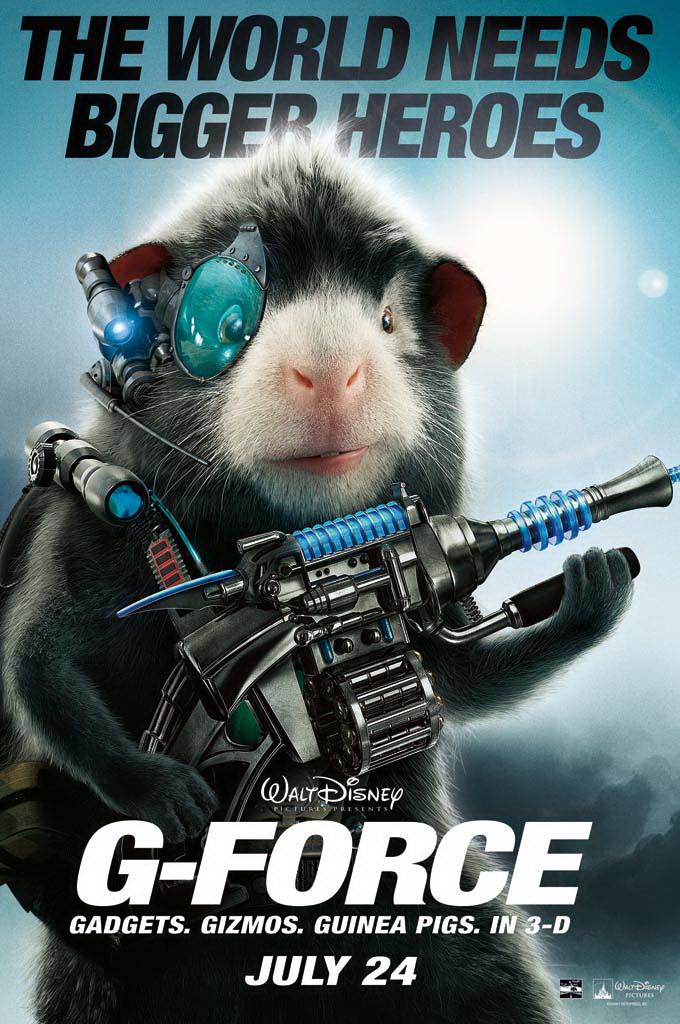 Постер фильма Миссия Дарвина | G-Force