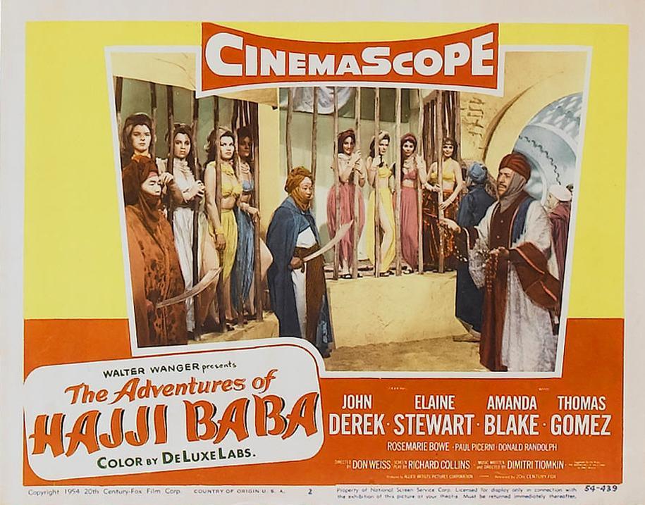 Постер фильма Adventures of Hajji Baba