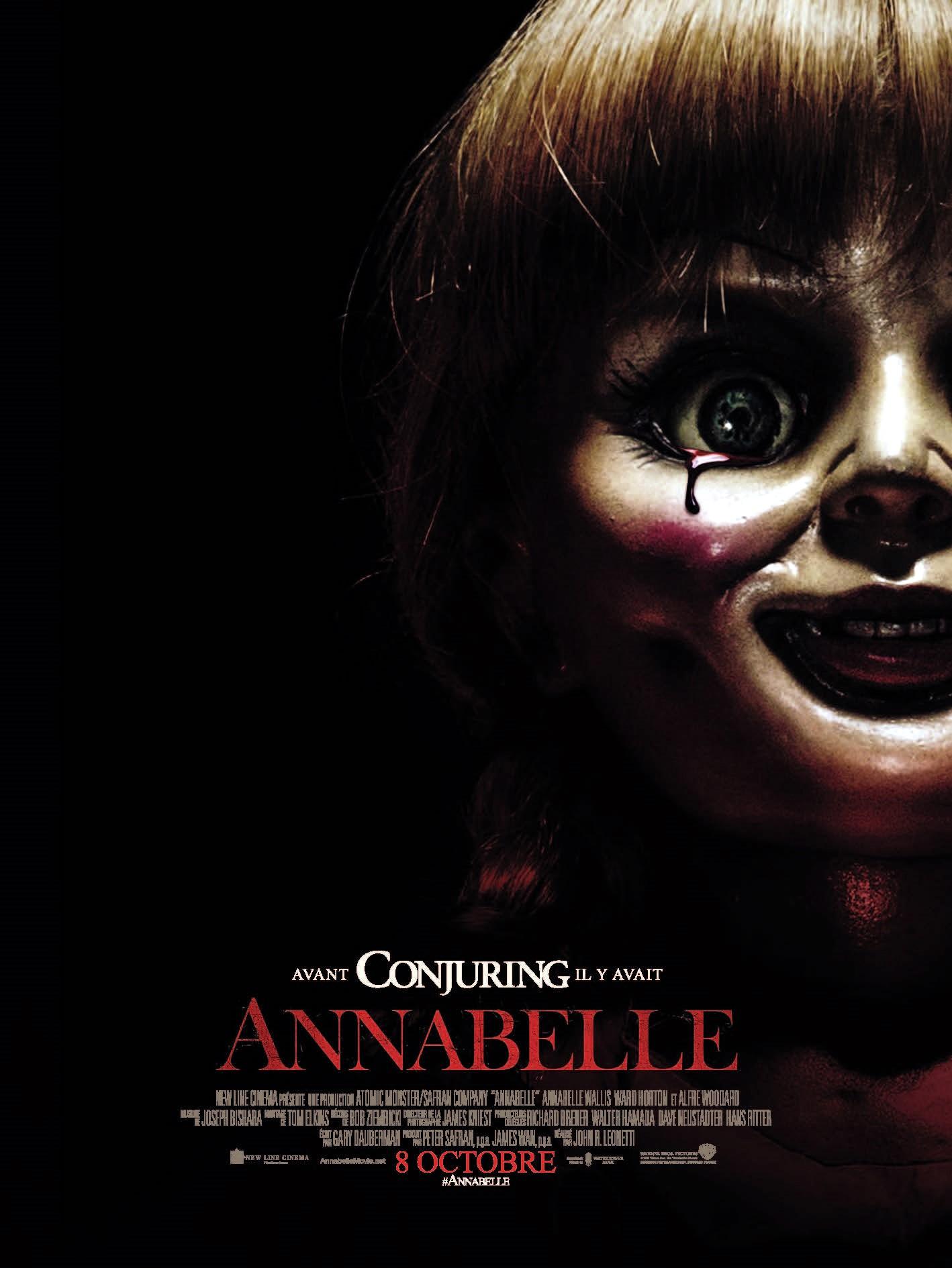Постер фильма Проклятие Аннабель | Annabelle