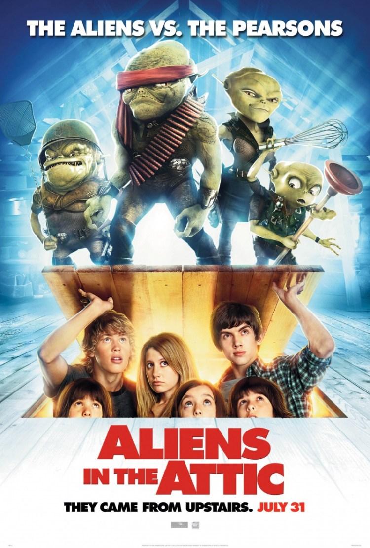 Постер фильма Пришельцы на чердаке | Aliens in the Attic