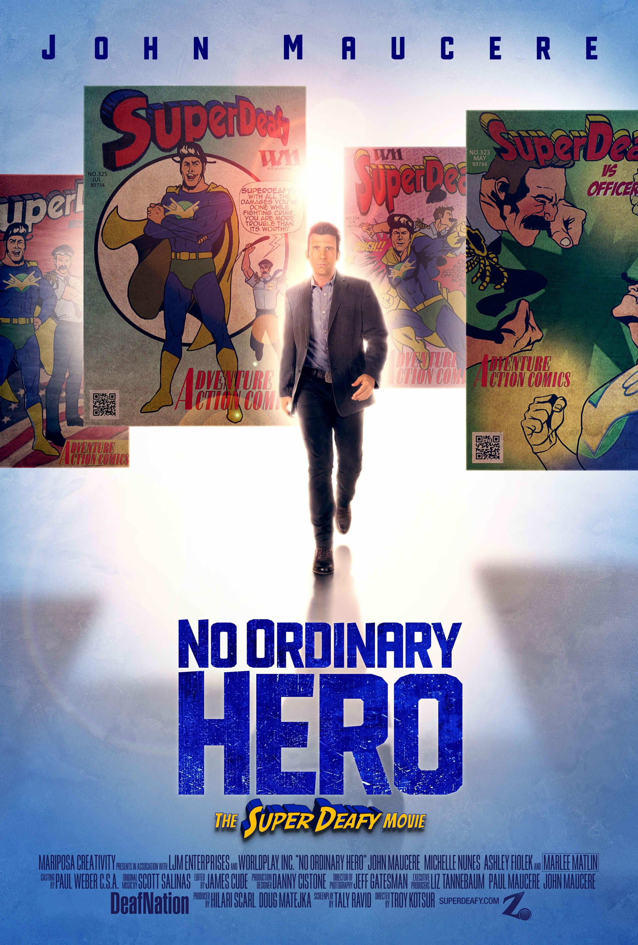 Постер фильма No Ordinary Hero: The SuperDeafy Movie