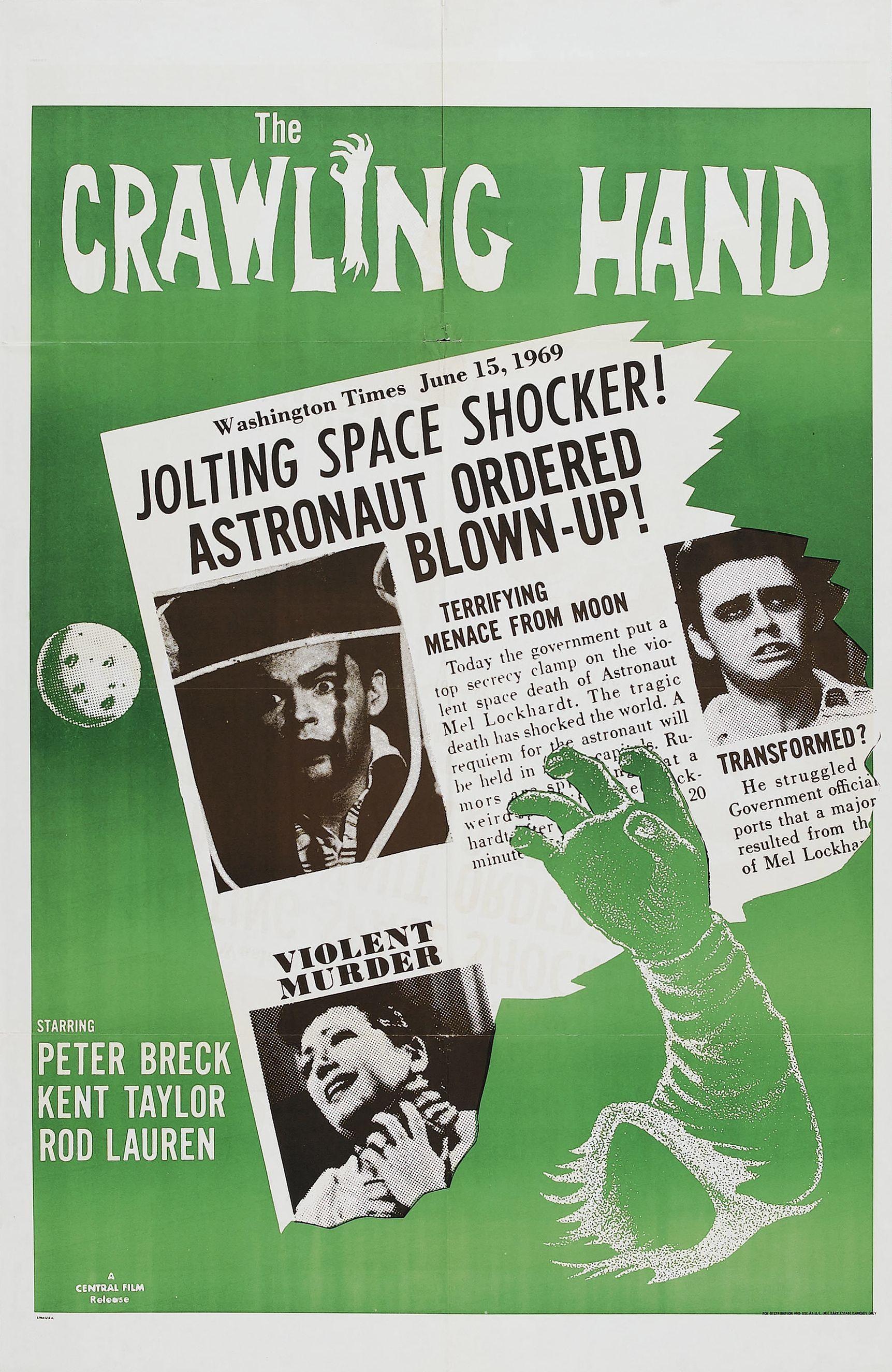 Постер фильма Crawling Hand