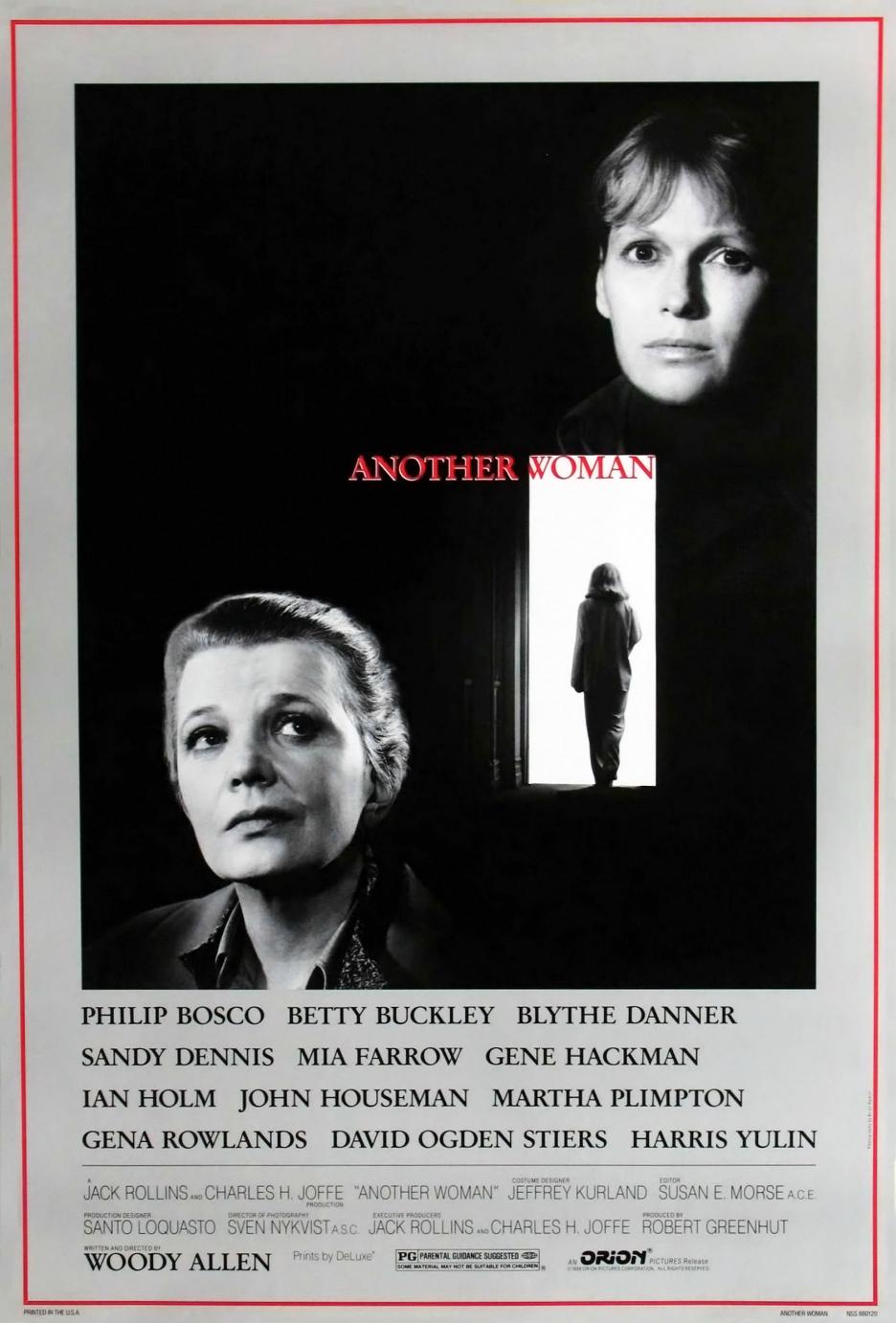 Постер фильма Другая женщина | Another Woman