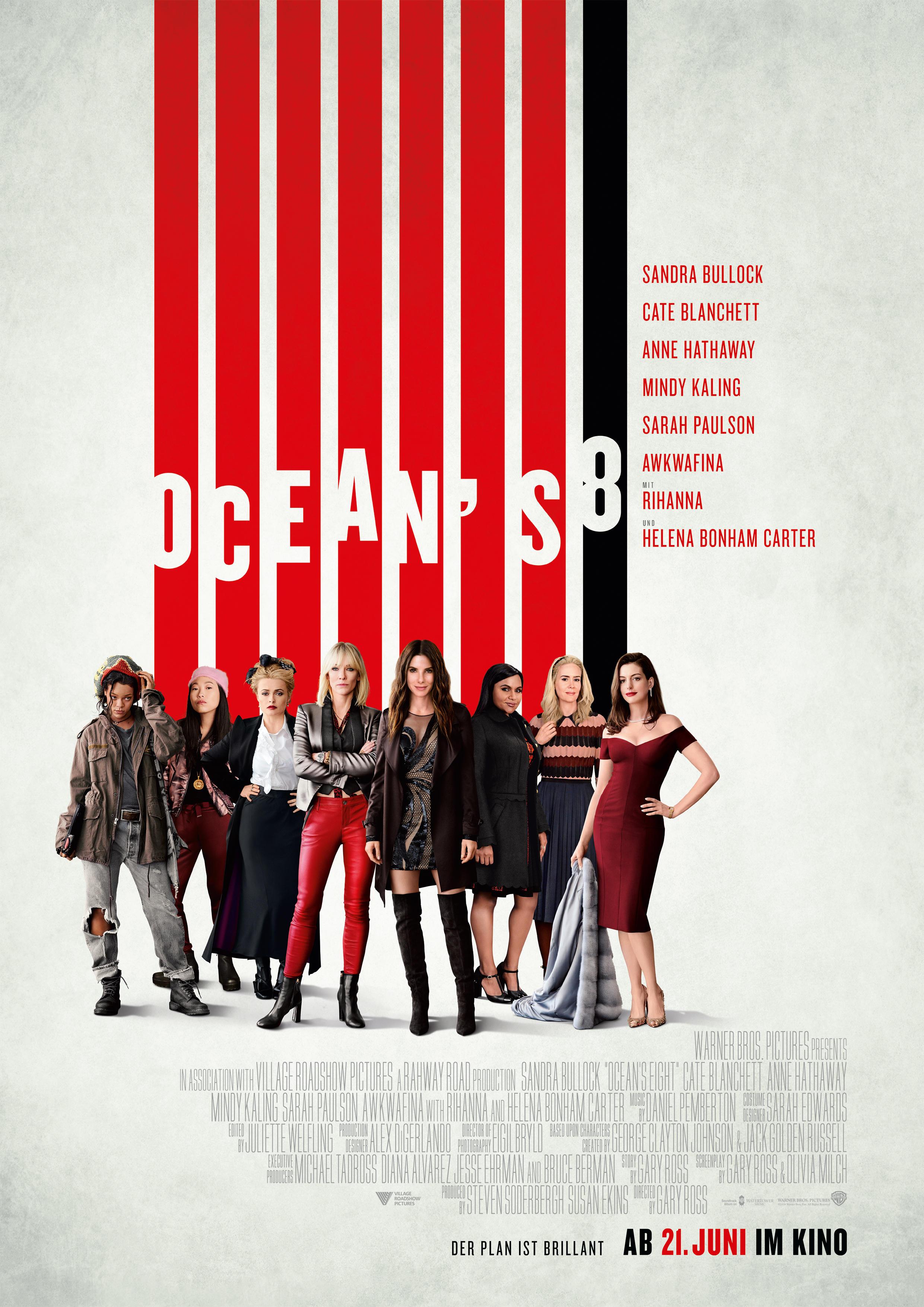 Постер фильма 8 подруг Оушена | Ocean's 8 