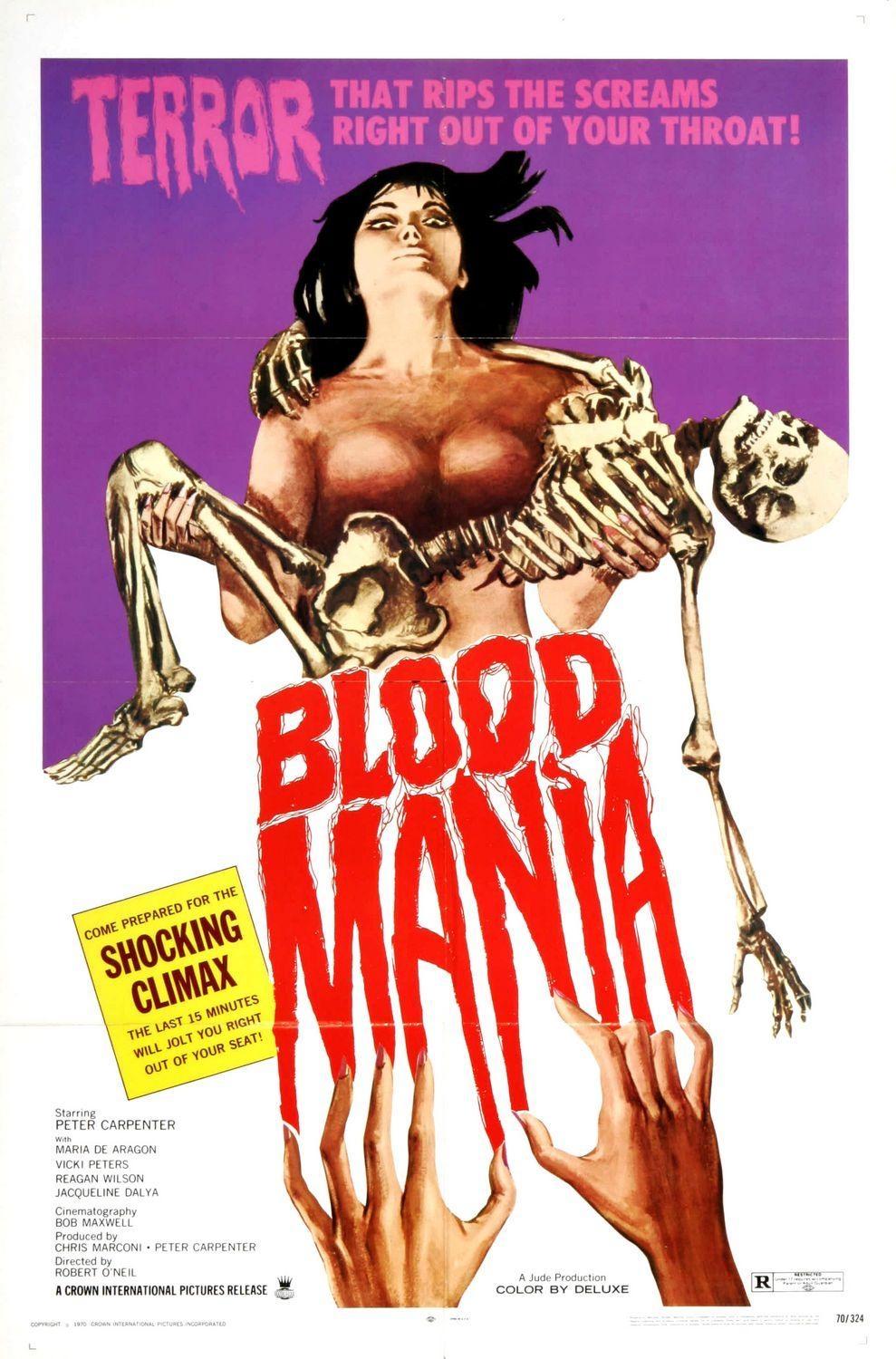 Постер фильма Blood Mania