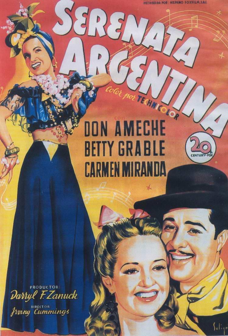 Постер фильма Даже по аргентински | Down Argentine Way