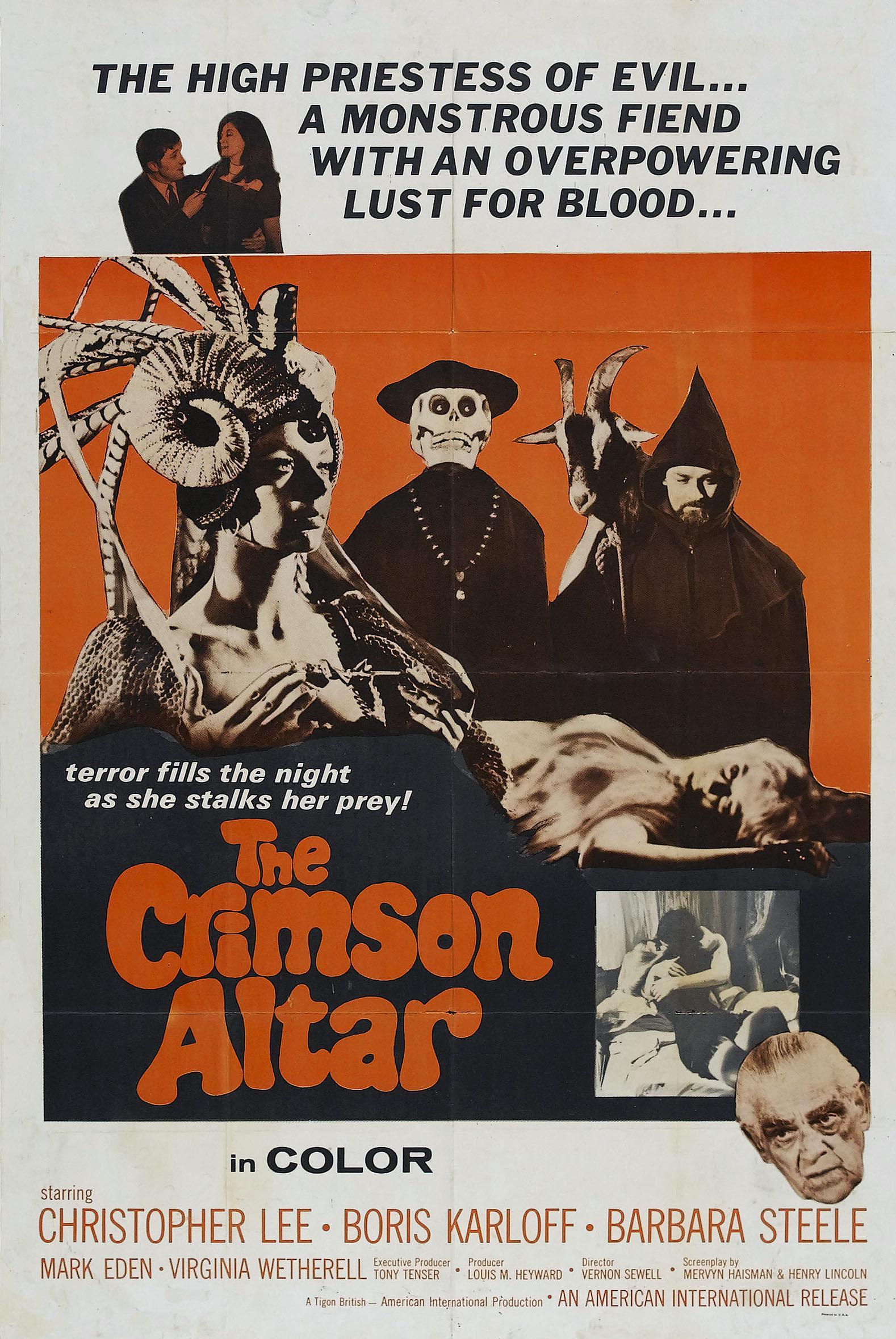Постер фильма Проклятие темно-красного алтаря | Curse of the Crimson Altar