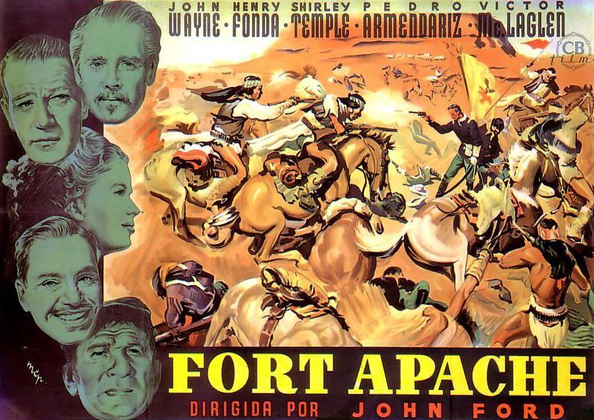 Постер фильма Форт Апачи | Fort Apache