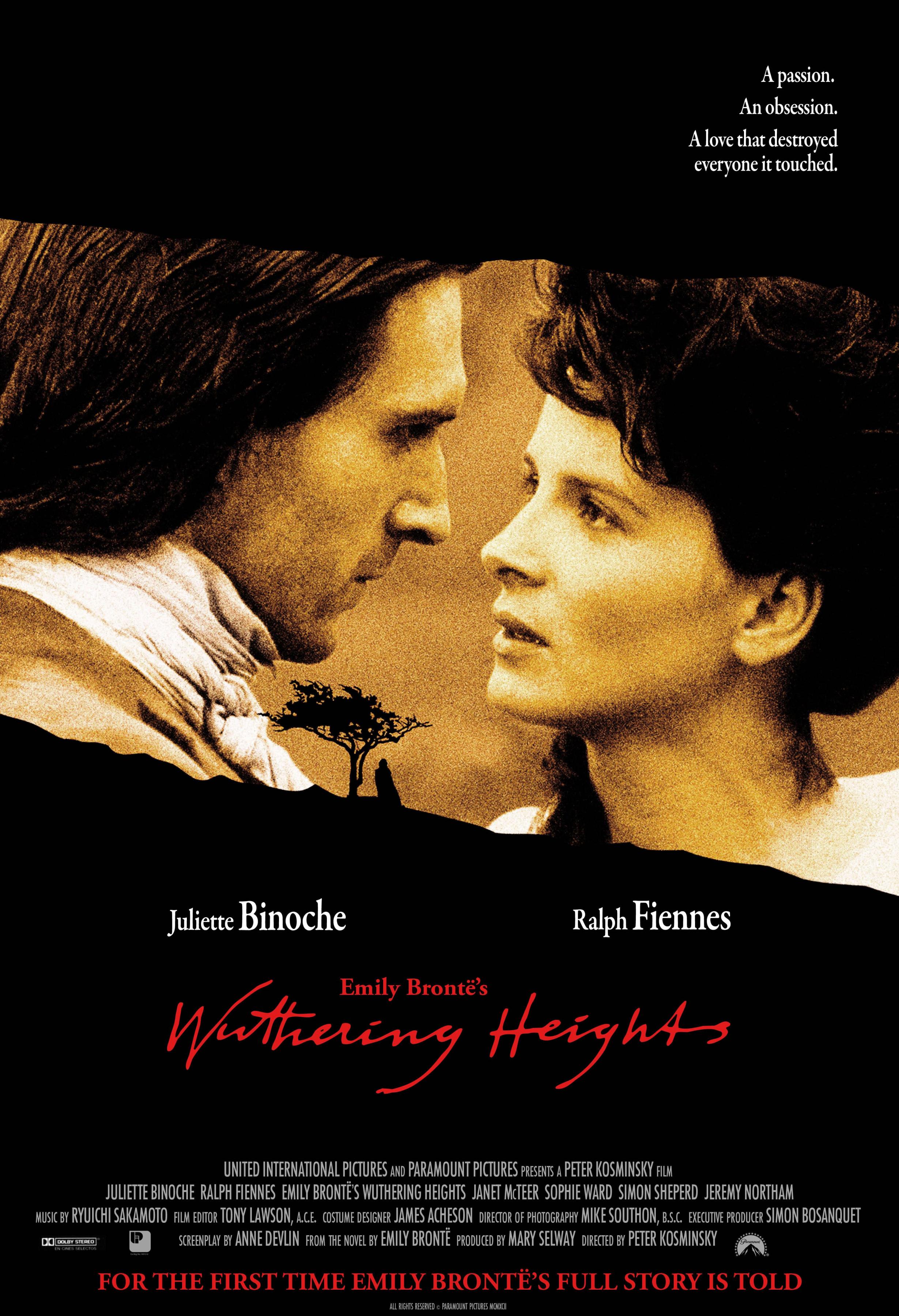 Постер фильма Грозовой перевал | Wuthering Heights