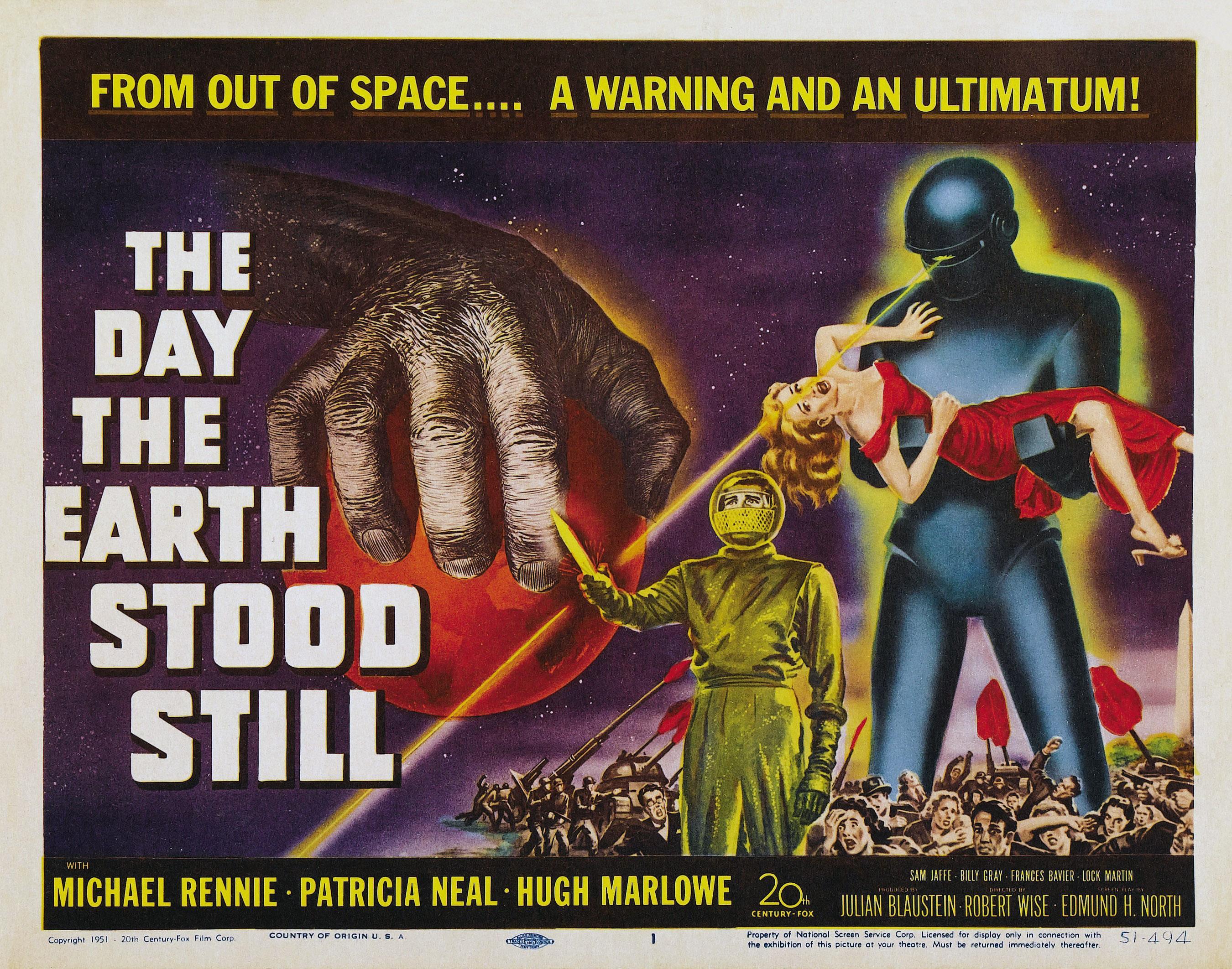 Постер фильма День, когда остановилась Земля | Day the Earth Stood Still