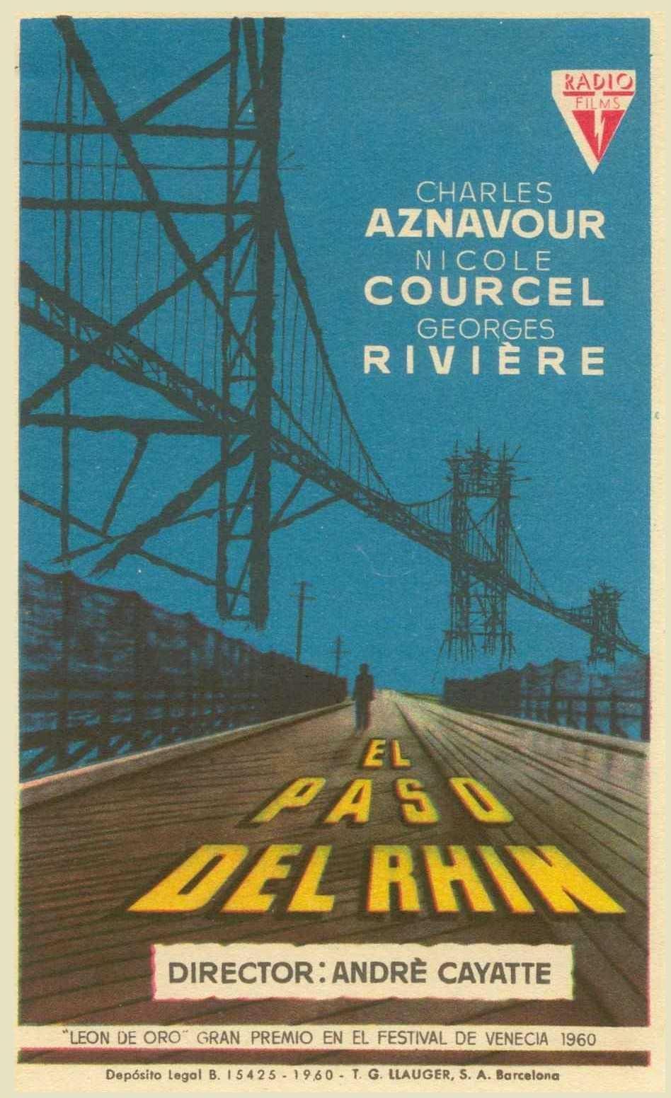 Постер фильма Переход через Рейн | passage du Rhin