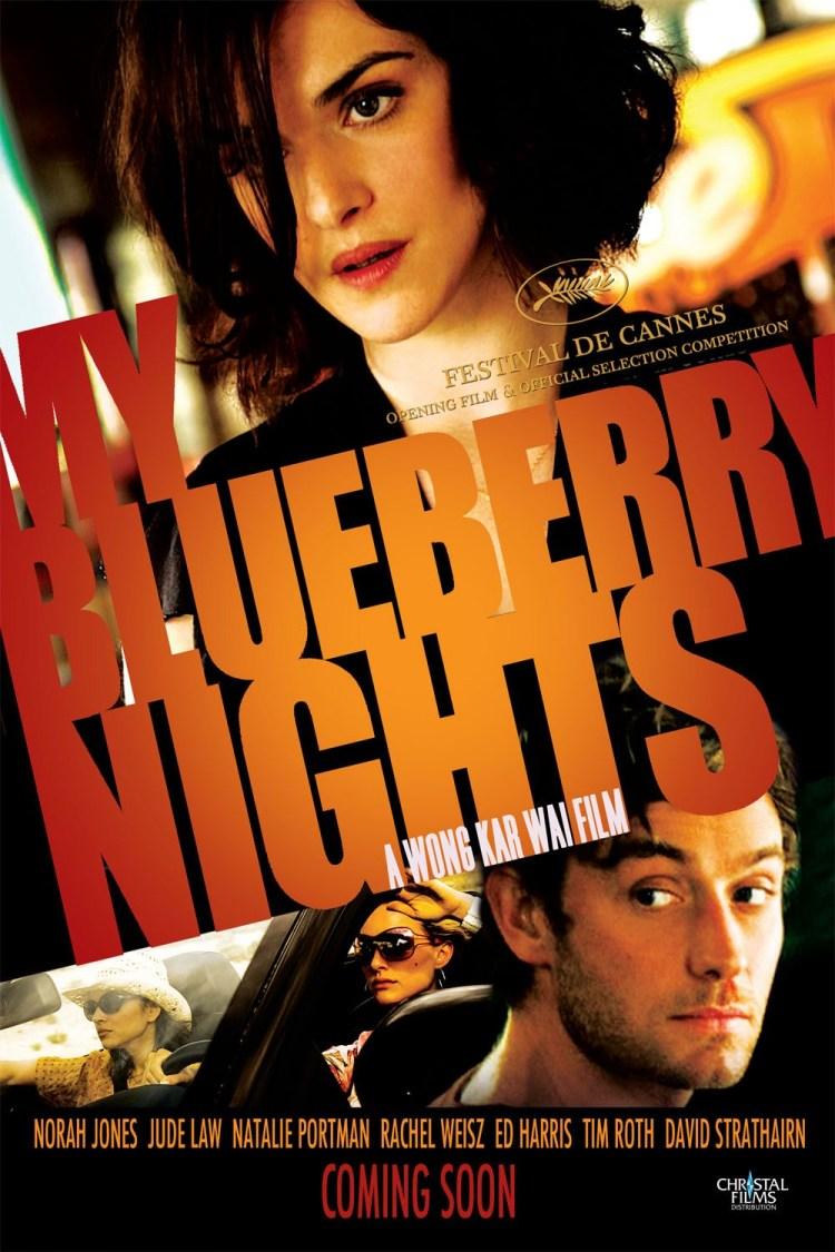 Постер фильма Мои черничные ночи | My Blueberry Nights