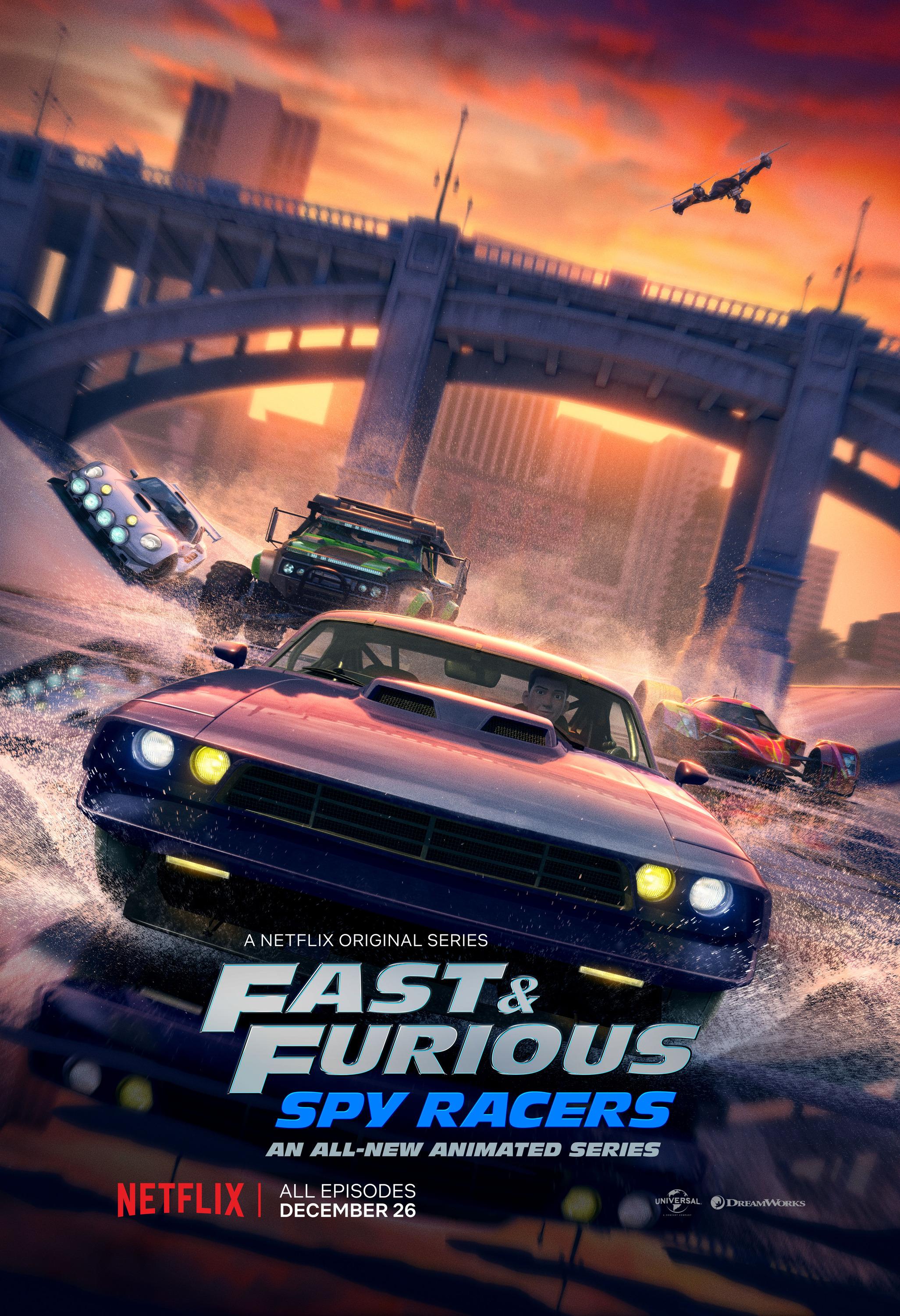 Постер фильма Форсаж: Шпионы-гонщики | Fast & Furious