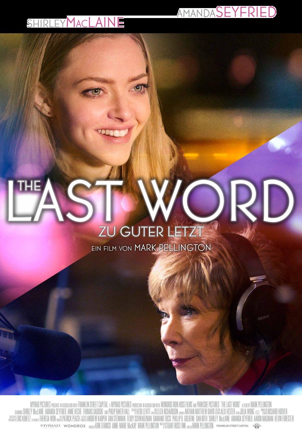 Постер фильма Последнее слово | Last Word