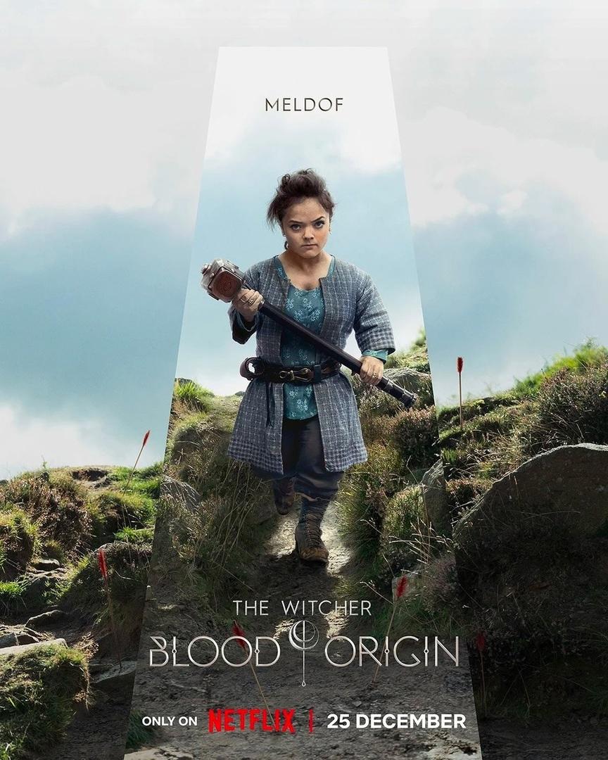Постер фильма Ведьмак: Происхождение | The Witcher: Blood Origin