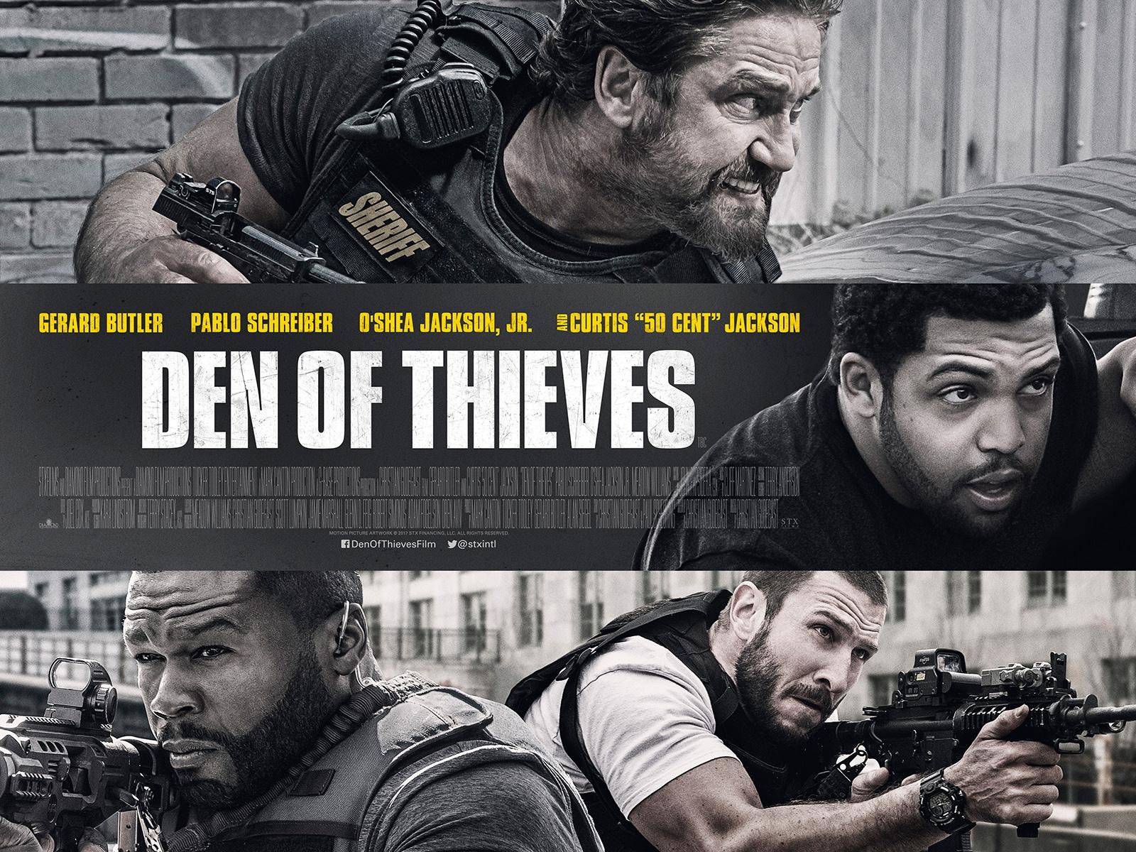 Постер фильма Охота на воров | Den of Thieves