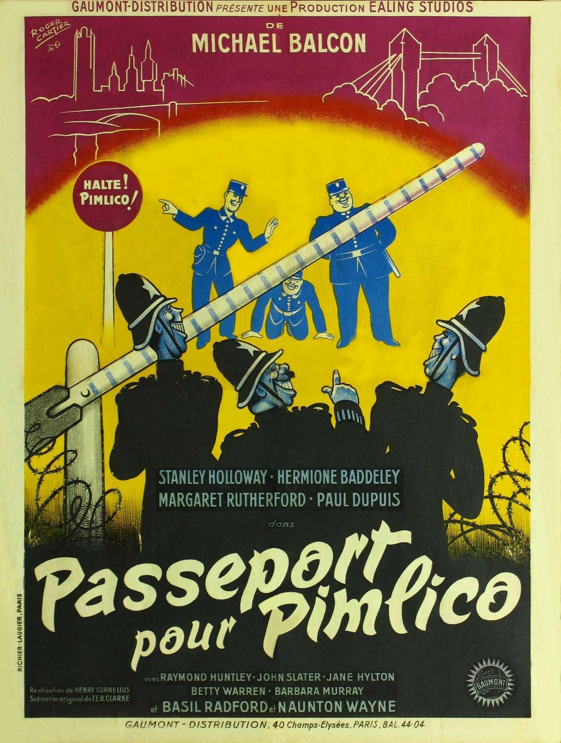 Постер фильма Пропуск в Пимлико | Passport to Pimlico