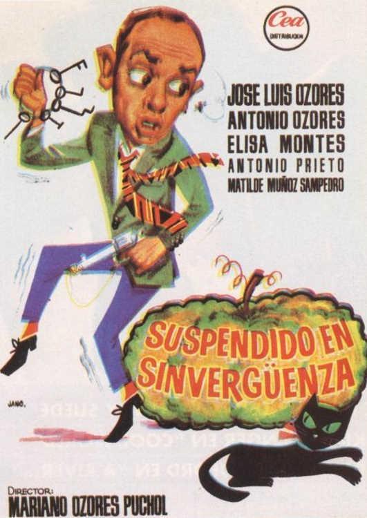Постер фильма Suspendido en sinvergüenza