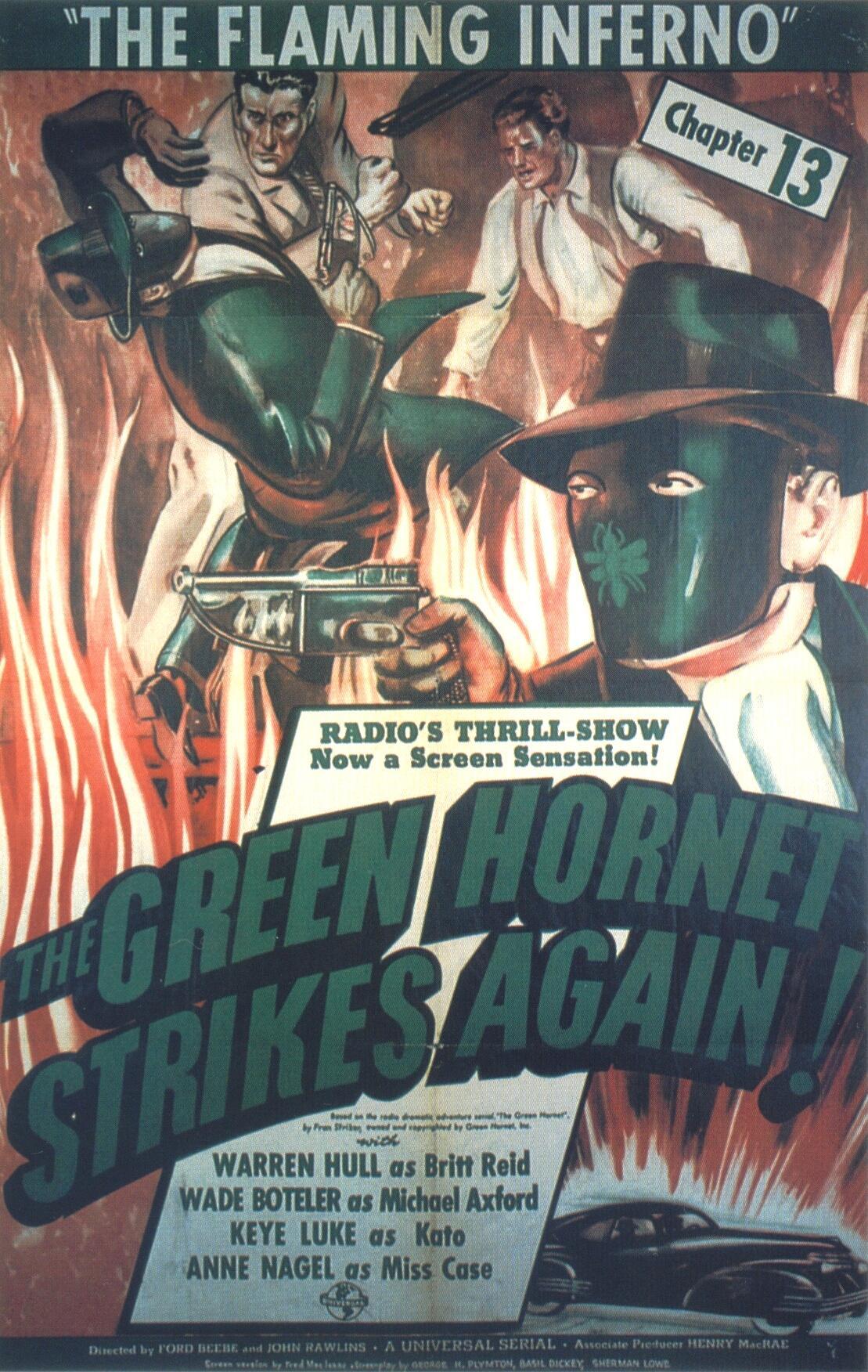 Постер фильма Green Hornet Strikes Again!