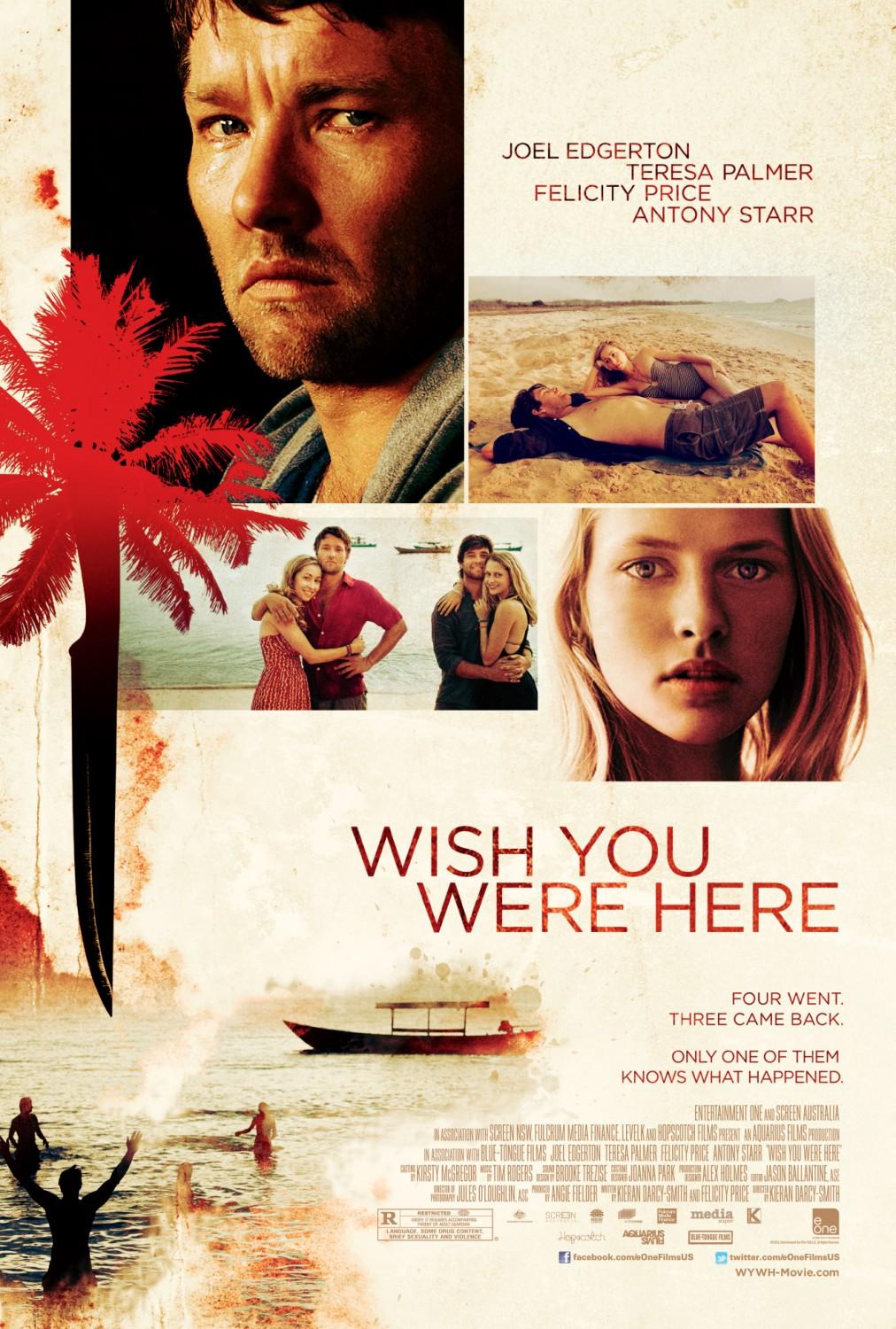 Постер фильма Не говори ничего | Wish You Were Here