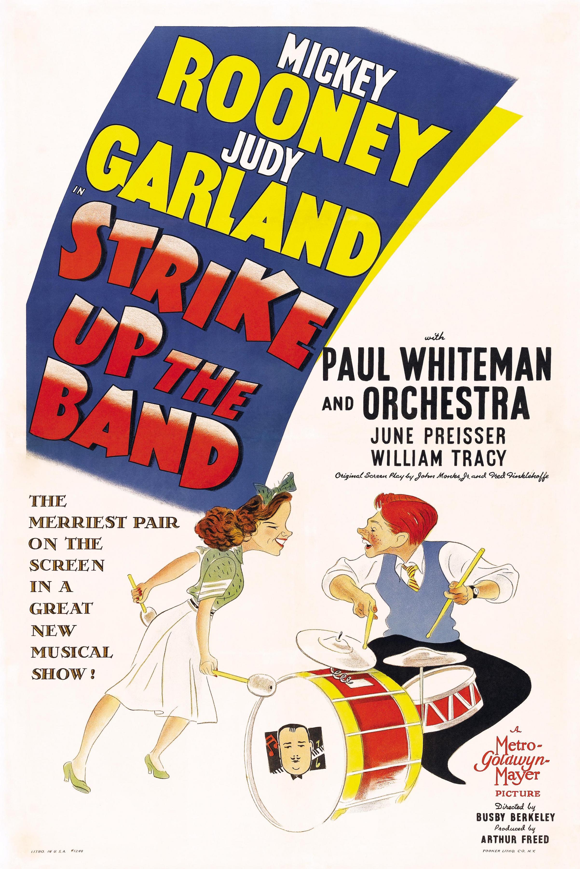 Постер фильма Играйте, музыканты | Strike Up the Band