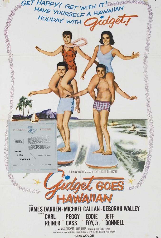 Постер фильма Gidget Goes Hawaiian