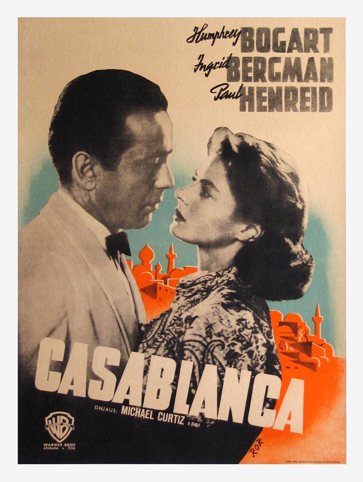 Постер фильма Касабланка Casablanca. 
