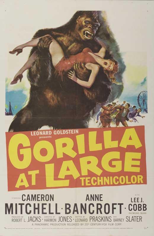 Постер фильма Горилла на свободе | Gorilla at Large